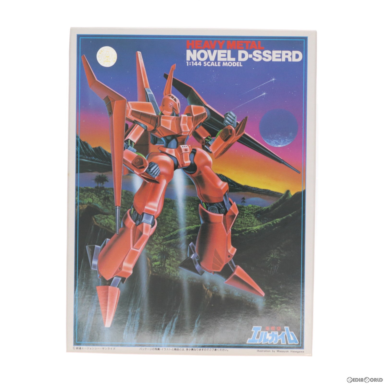 【中古即納】[PTM] L・GAIM No.18 1/144 ヌーベルディザード 重戦機エルガイム プラモデル バンダイ(19991231)