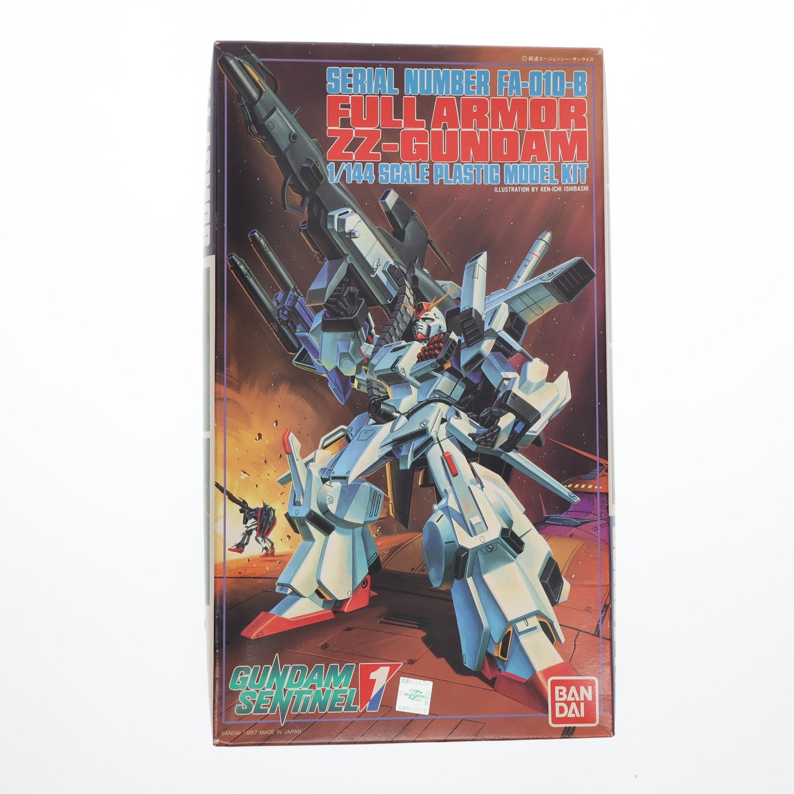 【中古即納】[PTM] 1/144 FA-010-B フルアーマーダブルゼータガンダム ガンダム・センチネル シリーズNo.1 プラモデル(0020267) バンダイ(20180324)