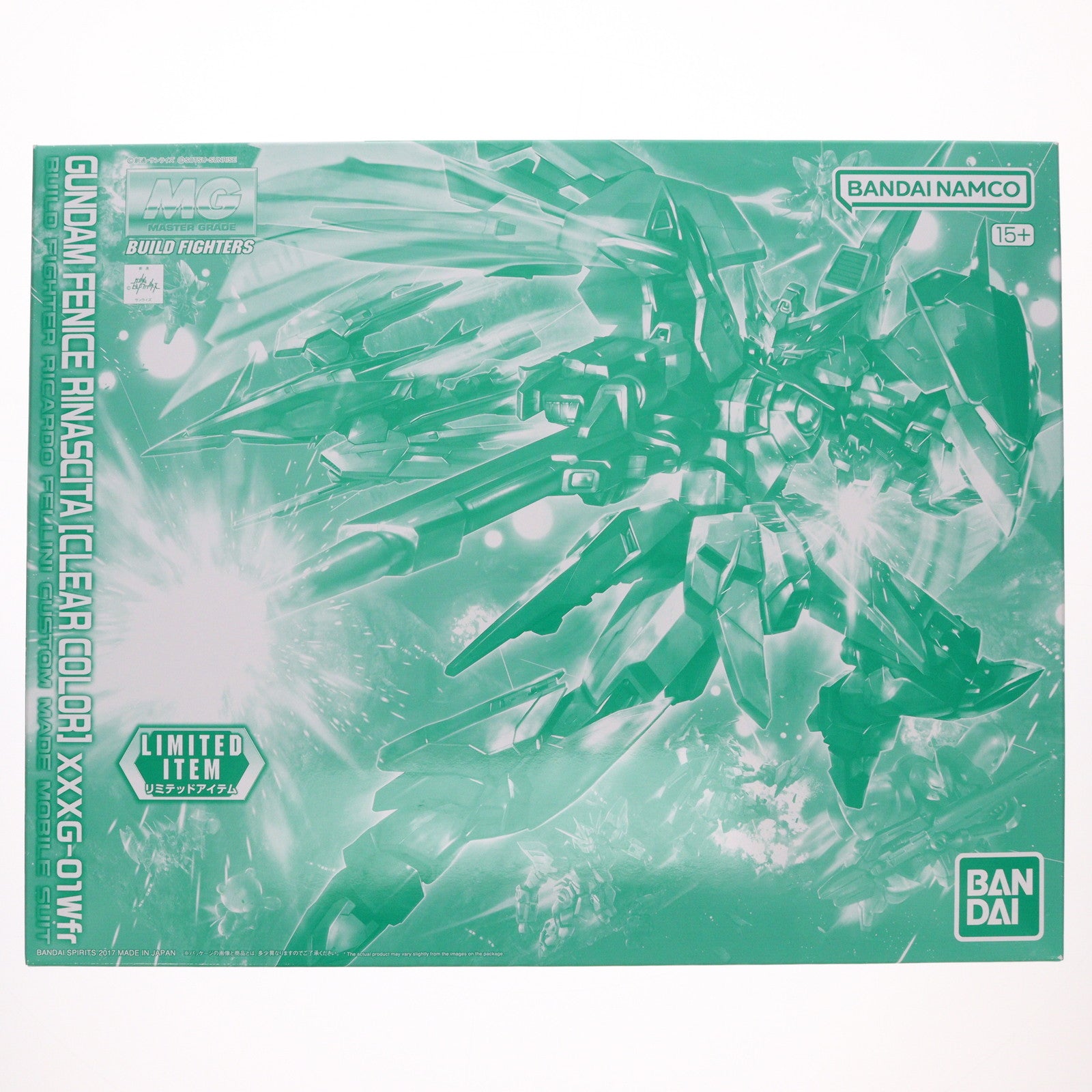 【中古即納】[PTM] イベント限定 MG 1/100 XXXG-01Wfr ガンダムフェニーチェリナーシタ クリアカラー ガンダムビルドファイターズ プラモデル バンダイスピリッツ(20251122)