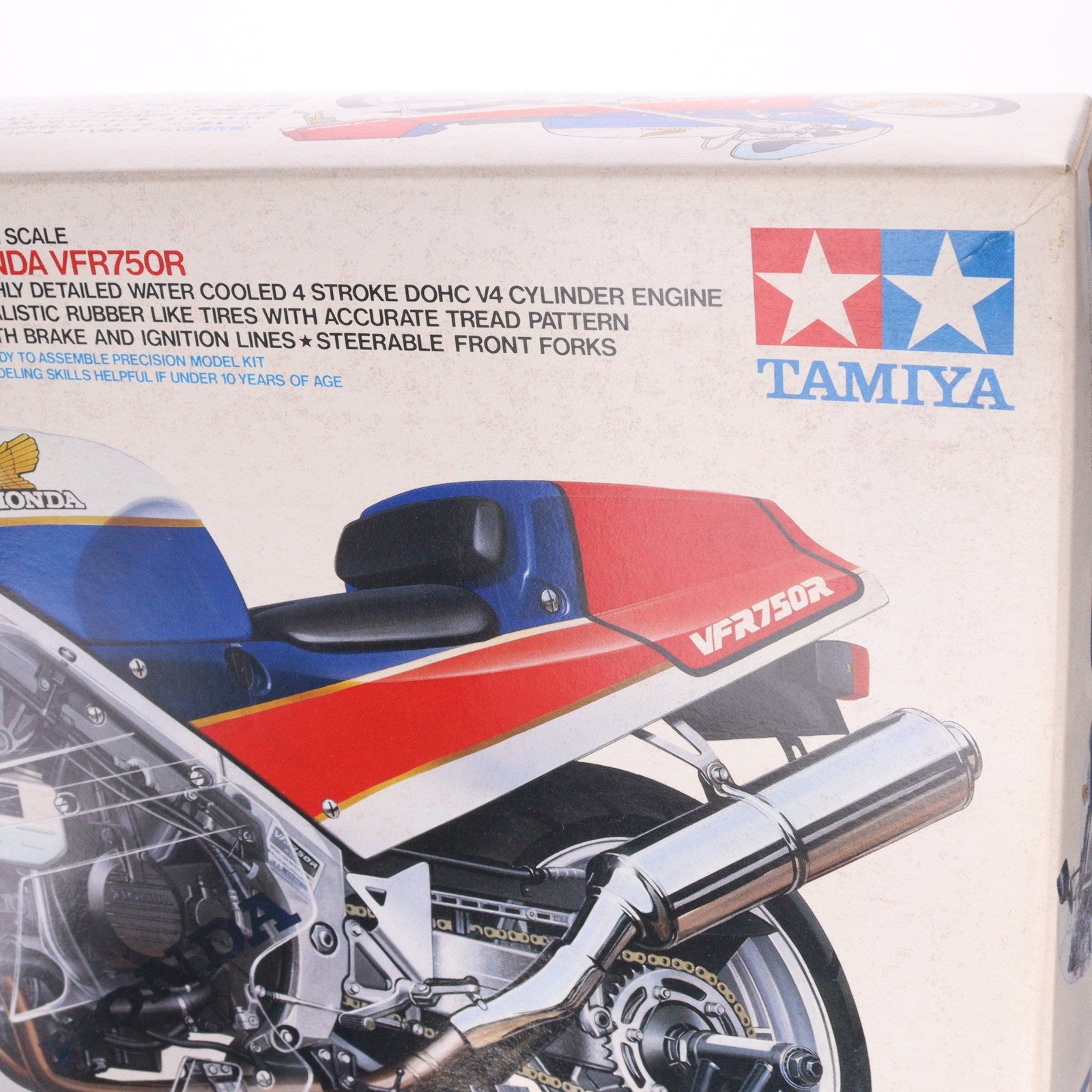 【中古即納】[PTM] オートバイシリーズ No.57 1/12 ホンダ VFR750R ディスプレイモデル プラモデル(14057) タミヤ(19991231)