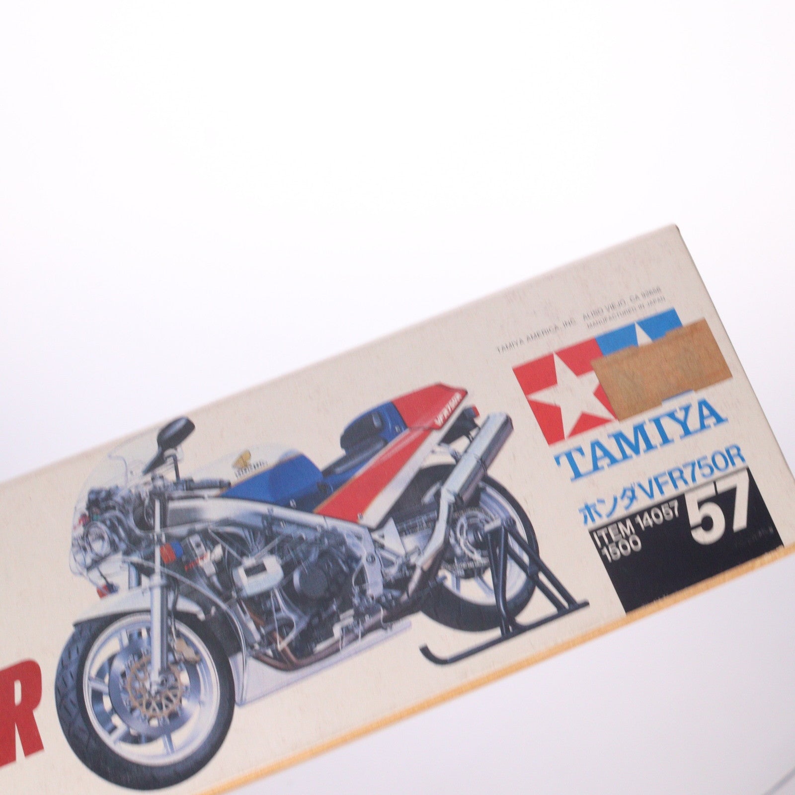 【中古即納】[PTM] オートバイシリーズ No.57 1/12 ホンダ VFR750R ディスプレイモデル プラモデル(14057) タミヤ(19991231)