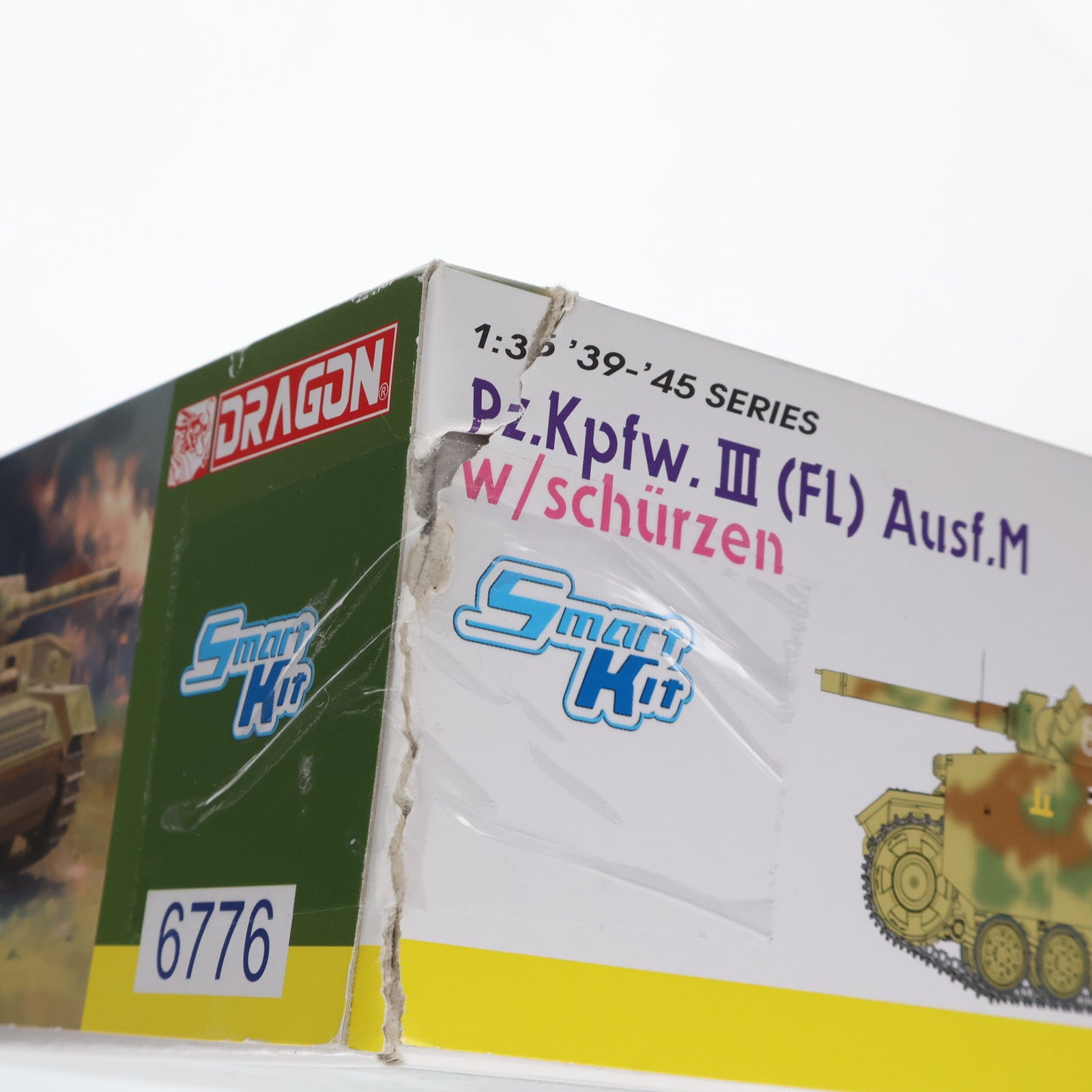 【中古即納】[PTM] 1/35 WW.II ドイツ軍 III号戦車(FI) M型 火炎放射戦車 w/シュルツェン プラモデル(CH6776) ドラゴン/サイバーホビー(20150111)
