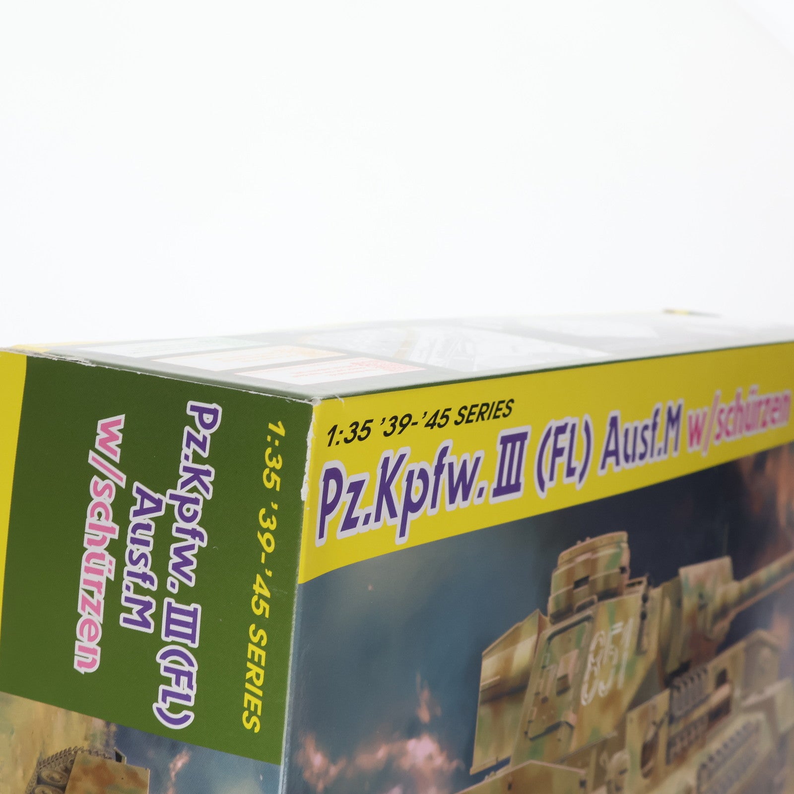 【中古即納】[PTM] 1/35 WW.II ドイツ軍 III号戦車(FI) M型 火炎放射戦車 w/シュルツェン プラモデル(CH6776) ドラゴン/サイバーホビー(20150111)