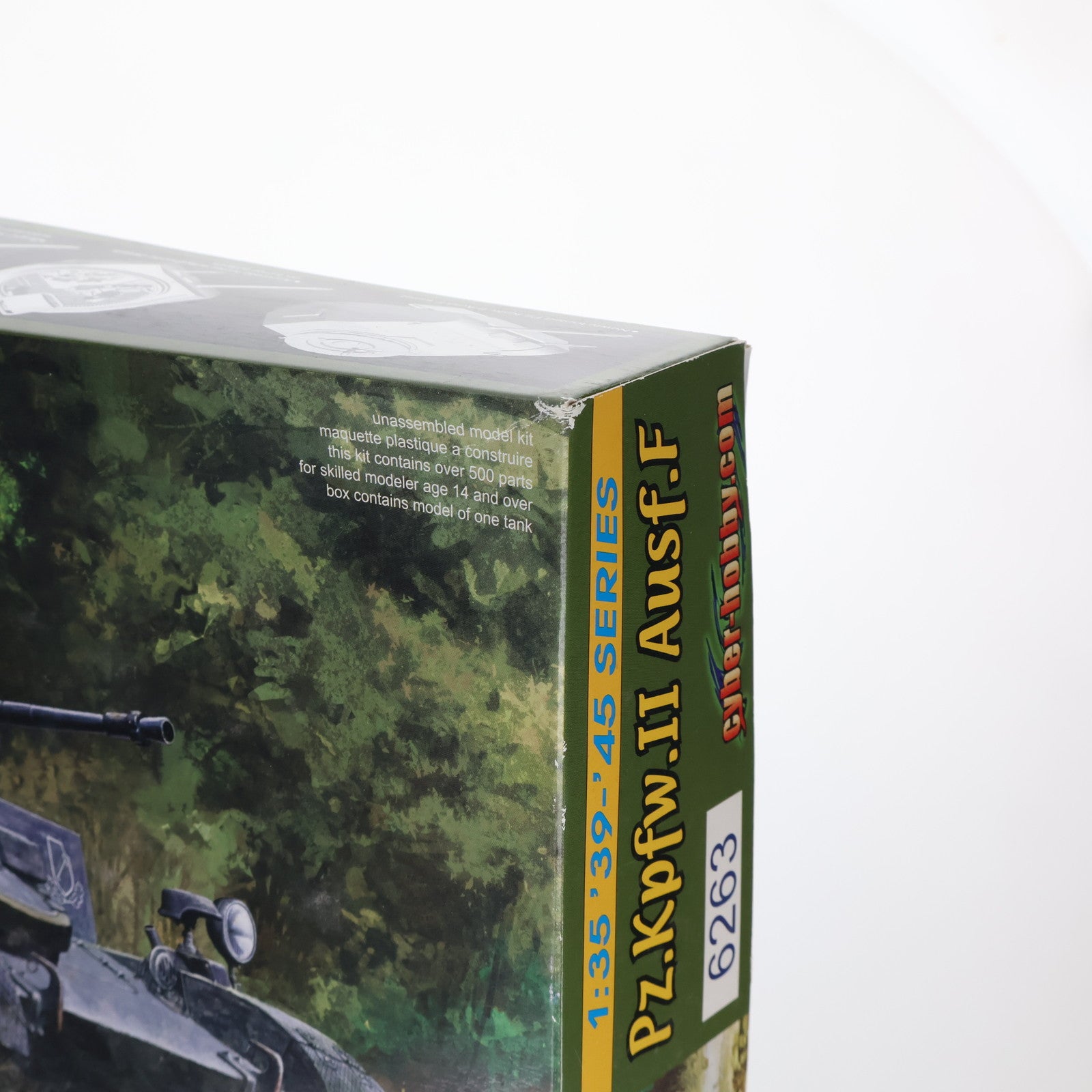 【中古即納】[PTM] '39-'45 SERIES 1/35 Pz.Kpfw.II Panzer II Ausf.F -WW.II ドイツ軍 II号戦車F型- プラモデル(CH6263) サイバーホビー(20071014)