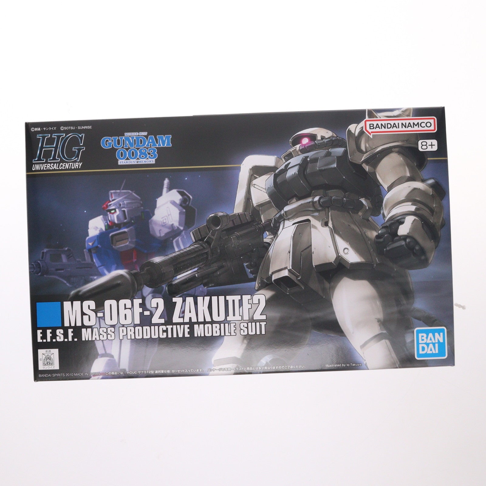 【中古即納】[PTM] (再販) HGUC 1/144 MS-06F-2 ザクII(連邦軍仕様) 機動戦士ガンダム0083 STARDUST MEMORY(スターダストメモリー) プラモデル バンダイスピリッツ(20240919)