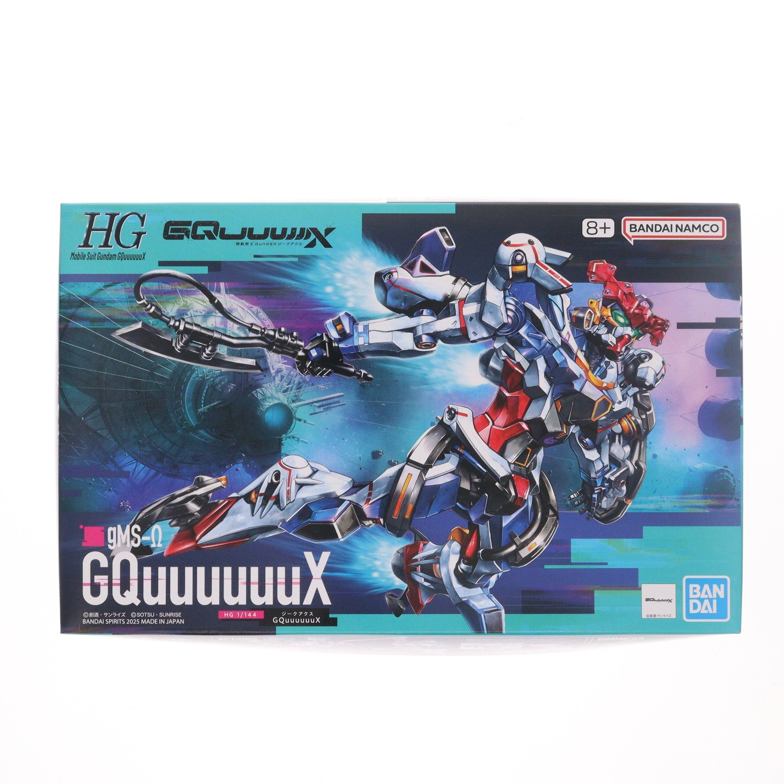 【中古即納】[PTM] (再販) HG 1/144 GQuuuuuuX(ジークアクス) 機動戦士Gundam GQuuuuuuX(ガンダム ジークアクス) プラモデル(5068317) バンダイスピリッツ(20250625)