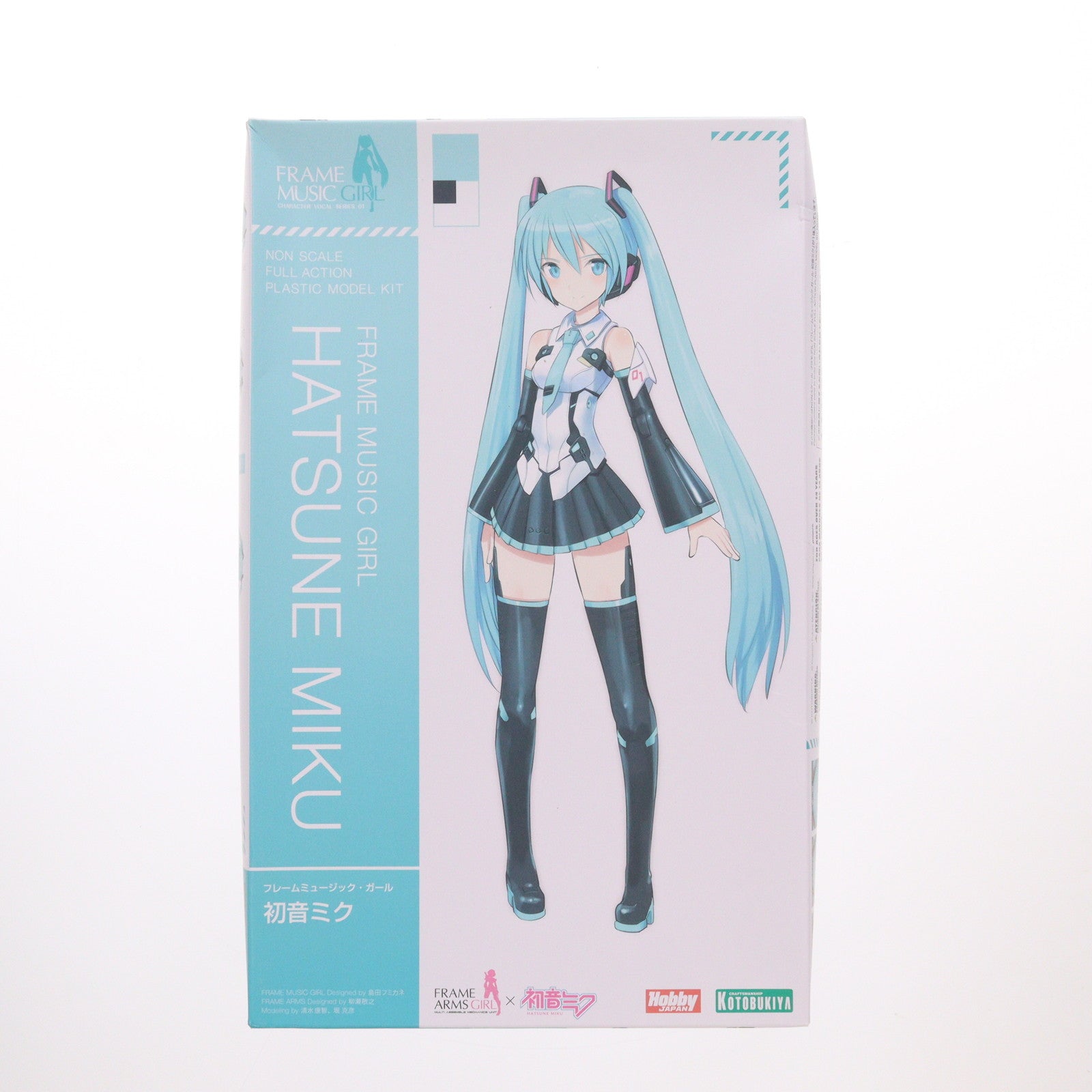 【中古即納】[PTM] フレームミュージック・ガール 初音ミク フレームアームズ・ガール VOCALOID(ボーカロイド) プラモデル(FG059) コトブキヤ(20200718)