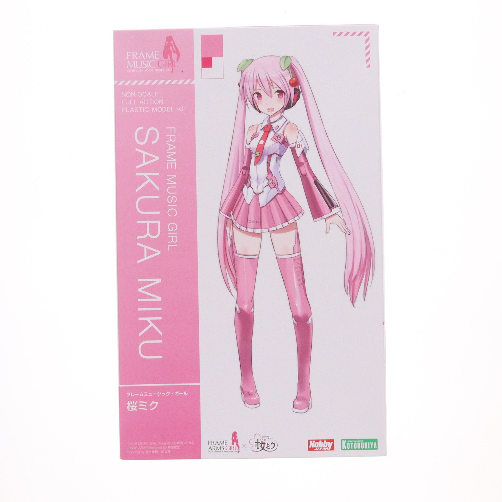 【中古即納】[PTM] フレームアームズ・ガール フレームミュージック・ガール 桜ミク VOCALOID(ボーカロイド) プラモデル(FG069) コトブキヤ(20200428)