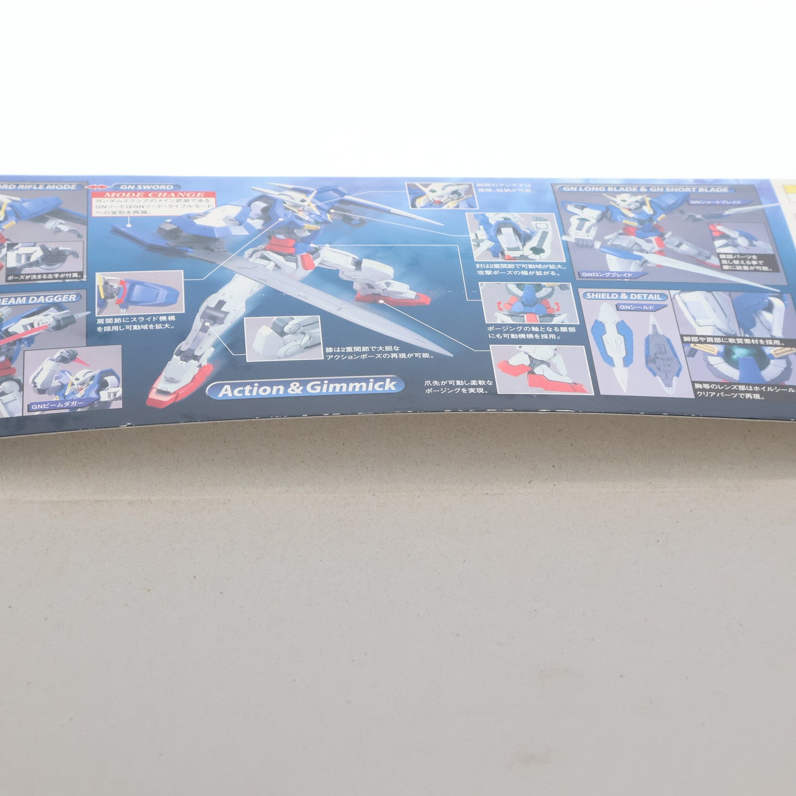 【中古即納】[PTM] 1/100 GN-001 ガンダムエクシア 機動戦士ガンダム00(ダブルオー) プラモデル(0152227) バンダイ(20071110)