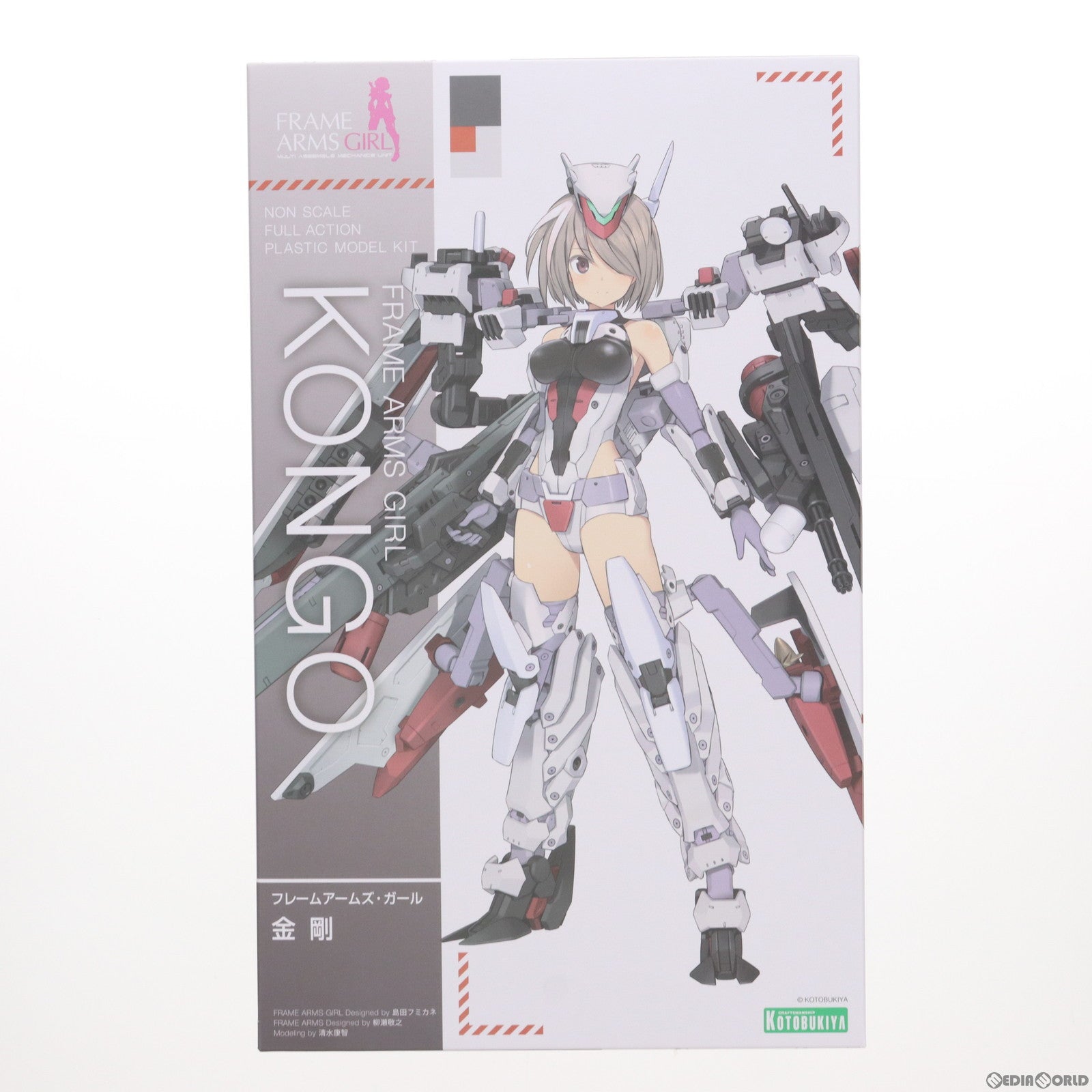 【中古即納】[PTM] (再販) コトブキヤショップ限定特典付属 フレームアームズ・ガール 金剛(こんごう) プラモデル(FG019R) コトブキヤ(20240218)