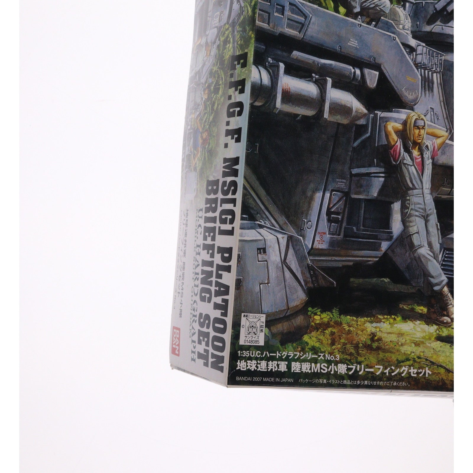 【中古即納】[PTM] U.C.ハードグラフシリーズ No.3 1/35 地球連邦軍 陸戦MS小隊 ブリーフィングセット 機動戦士ガンダム 第08MS小隊 プラモデル(0148085) バンダイ(20070131)