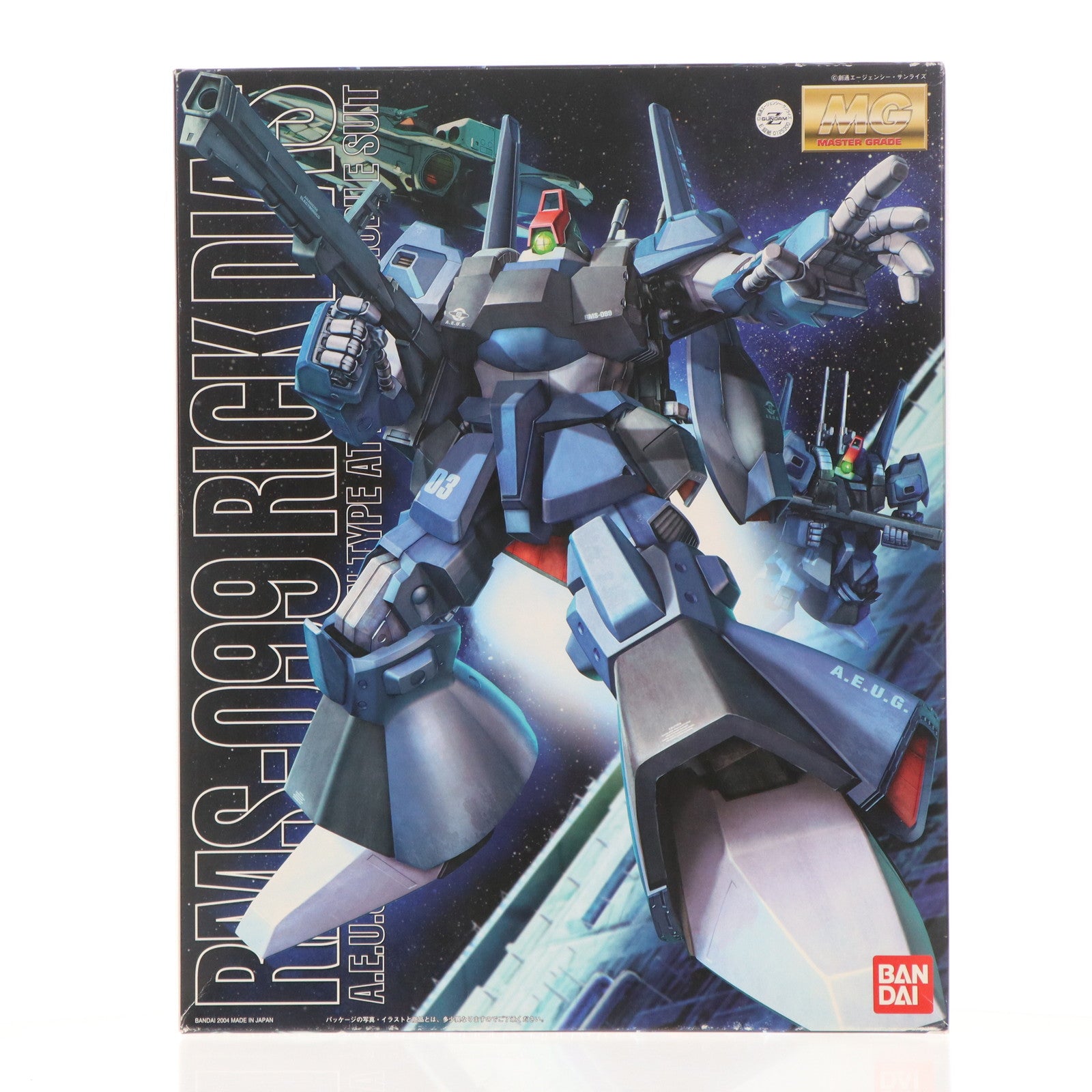 【中古即納】[PTM] MG 1/100 RMS-099 リック・ディアス(黒) 機動戦士Zガンダム プラモデル(0125300) バンダイ(20170802)