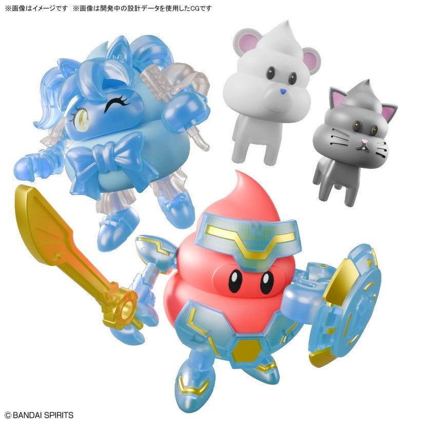 【中古即納】[PTM] クレイモデルキット ウンコスルデイズ スーパーDXセット1 プラモデル(5069158) バンダイスピリッツ(20251129)