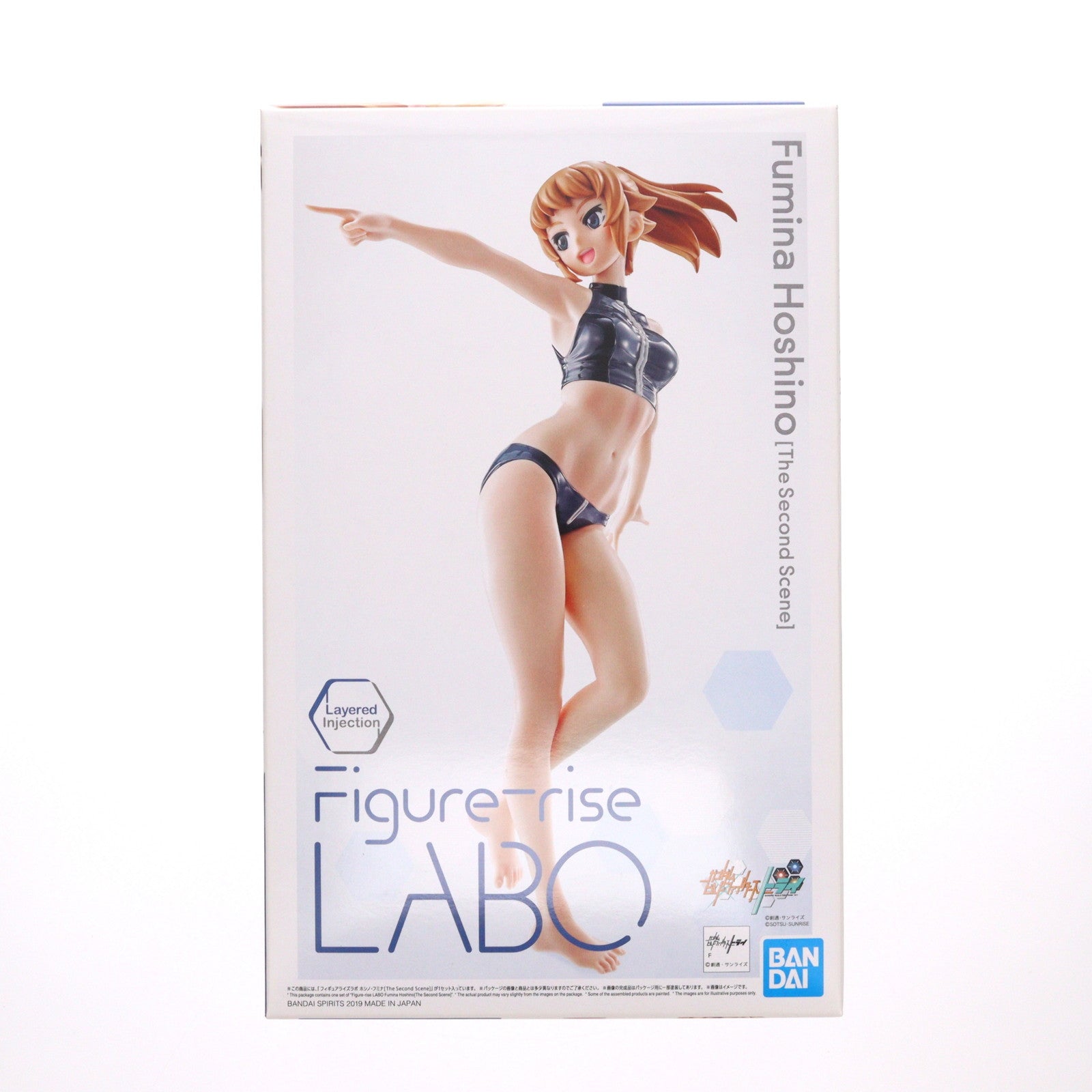 【中古即納】[PTM] Figure-rise LABO(フィギュアライズラボ) ホシノ・フミナ[The Second Scene] ガンダムビルドファイターズトライ プラモデル バンダイスピリッツ(20190629)