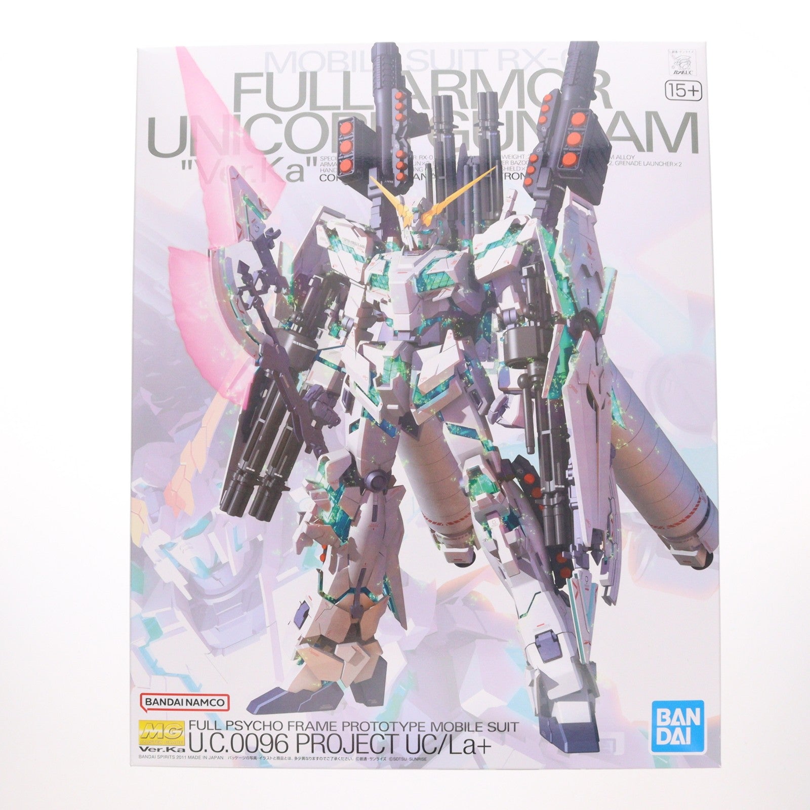 【中古即納】[PTM] (再販) MG 1/100 RX-0 フルアーマーユニコーンガンダム Ver.Ka 機動戦士ガンダムUC(ユニコーン) プラモデル(5061589) バンダイスピリッツ(20250417)