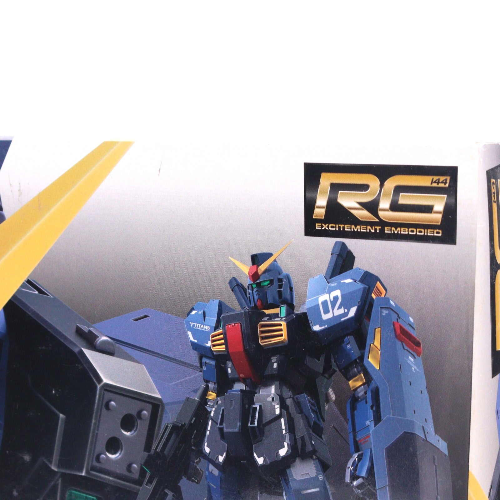 【中古即納】[PTM] RG 1/144 RX-178 ガンダムMk-II(ティターンズ仕様) 機動戦士Zガンダム プラモデル(0175716) バンダイ(20200131)