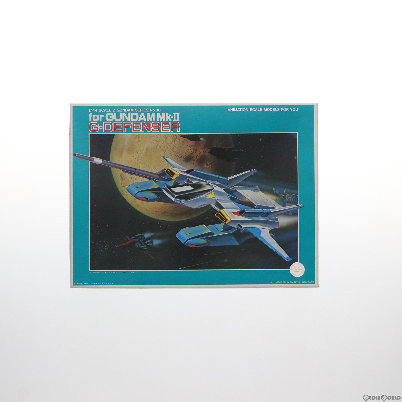 【中古即納】[PTM] 1/144 ガンダムMk-II用 Gディフェンサー 機動戦士Zガンダム プラモデル(0004972) バンダイ(19991231)