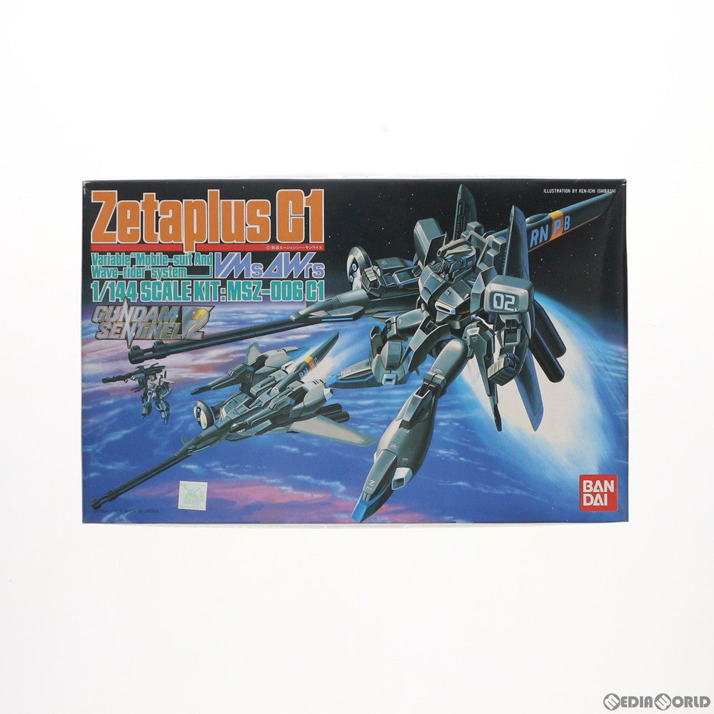 【中古即納】[PTM] 1/144 MSZ-006 C1 ゼータプラス C1 ガンダム・センチネル プラモデル(0024666) バンダイ(19880930)