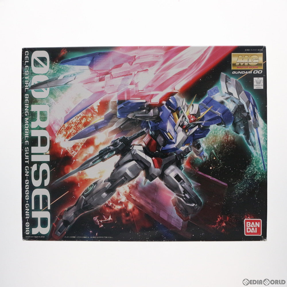 【中古即納】[PTM] MG 1/100 GN-0000+GNR-010 ダブルオーライザー 機動戦士ガンダム00(ダブルオー) プラモデル(0169914) バンダイ(20210920)