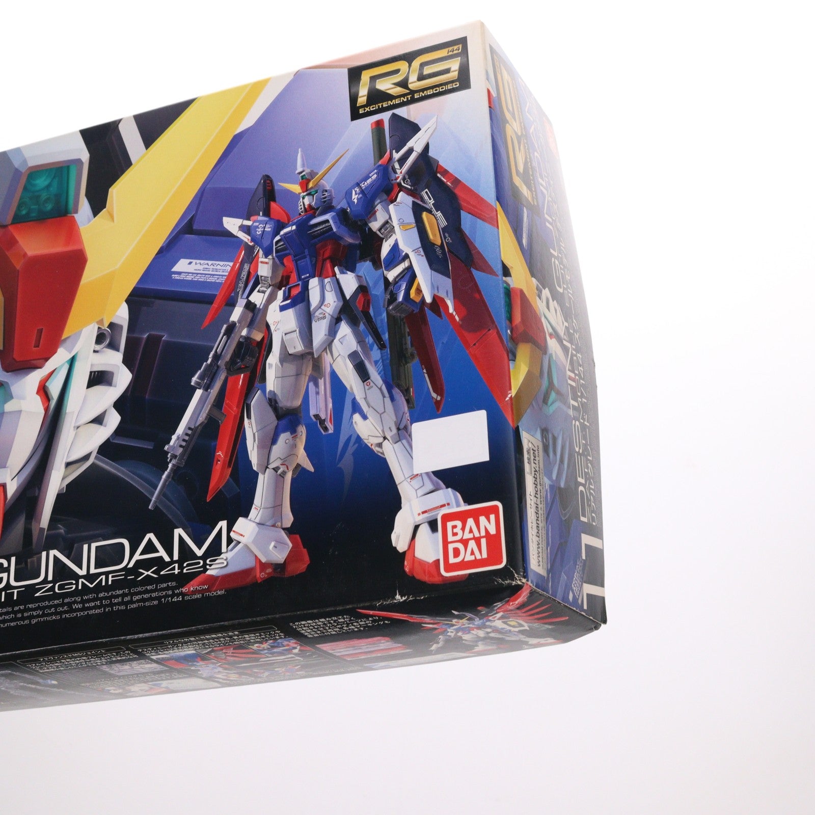 【中古即納】[PTM] RG 1/144 ZGMF-X42S デスティニーガンダム 機動戦士ガンダムSEED DESTINY(シード デスティニー) プラモデル(0181595) バンダイ(20130427)