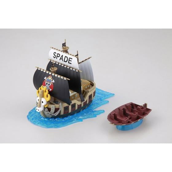 【中古即納】[PTM] (再販) スペード海賊団の海賊船 ONE PIECE(ワンピース) 偉大なる船コレクション プラモデル バンダイスピリッツ(20240724)