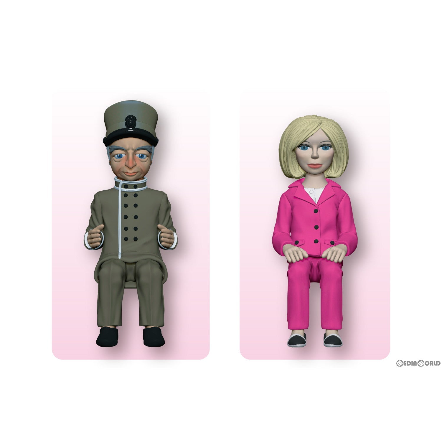 【中古即納】[PTM] サンダーバード No.16 1/32 FAB1 「レディ・ペネロープ」「パーカー」フィギュア付き プラモデル(64412) アオシマ(20221224)