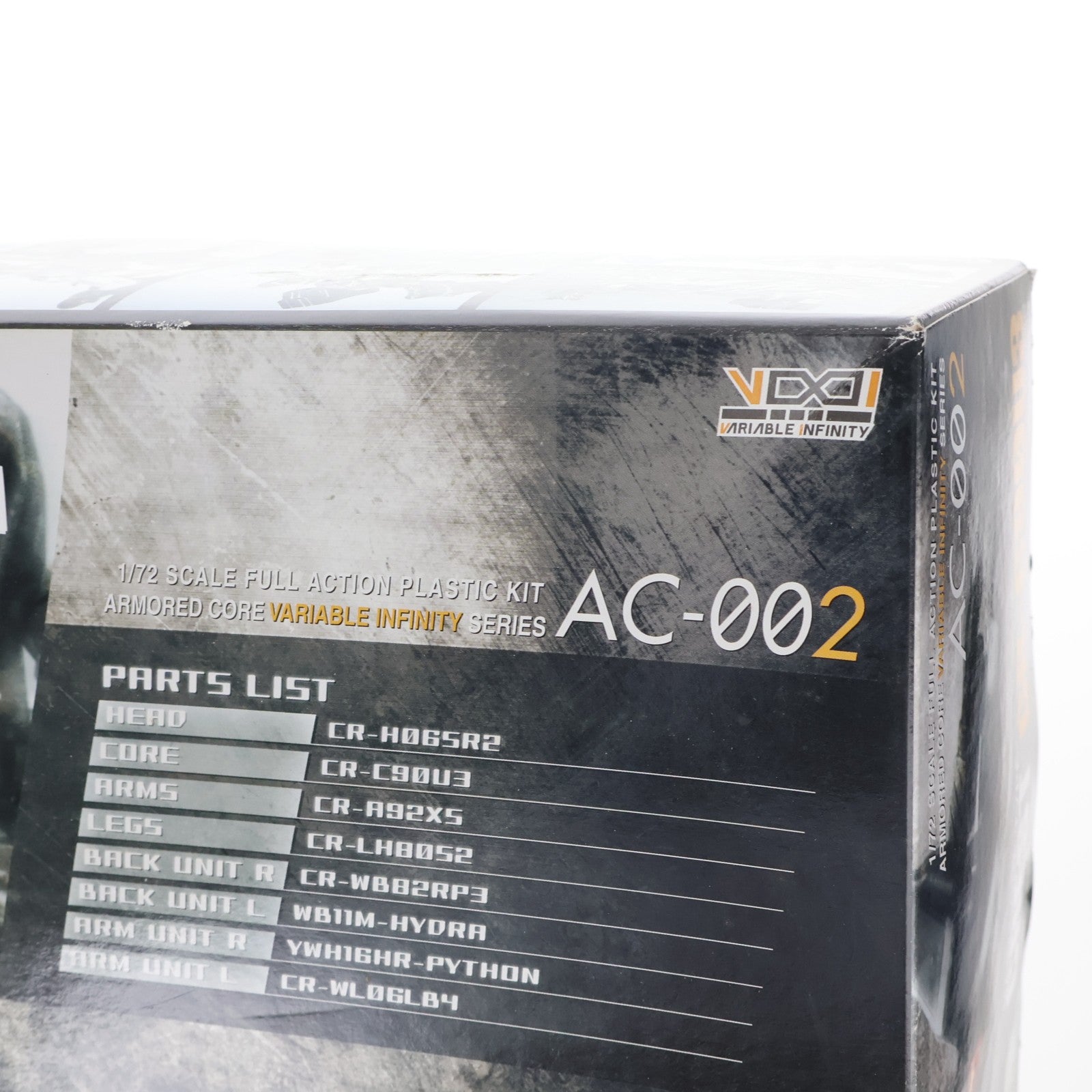 【中古即納】[PTM] V.I.シリーズ 1/72 クレスト CR-C90U3 ARMORED CORE(アーマードコア) プラモデル(VI-02) コトブキヤ(20060625)