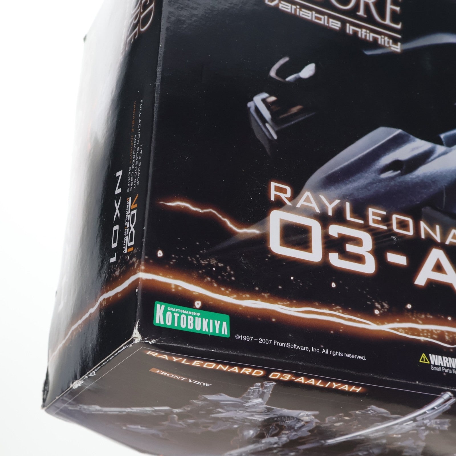 【中古即納】[PTM] V.I.シリーズ AC-003 1/72 RAYLEONARD 03-ALIYAH(レイレナード 03 アリーヤ) ARMORED CORE(アーマード・コア) プラモデル(VI-11) コトブキヤ(20070629)