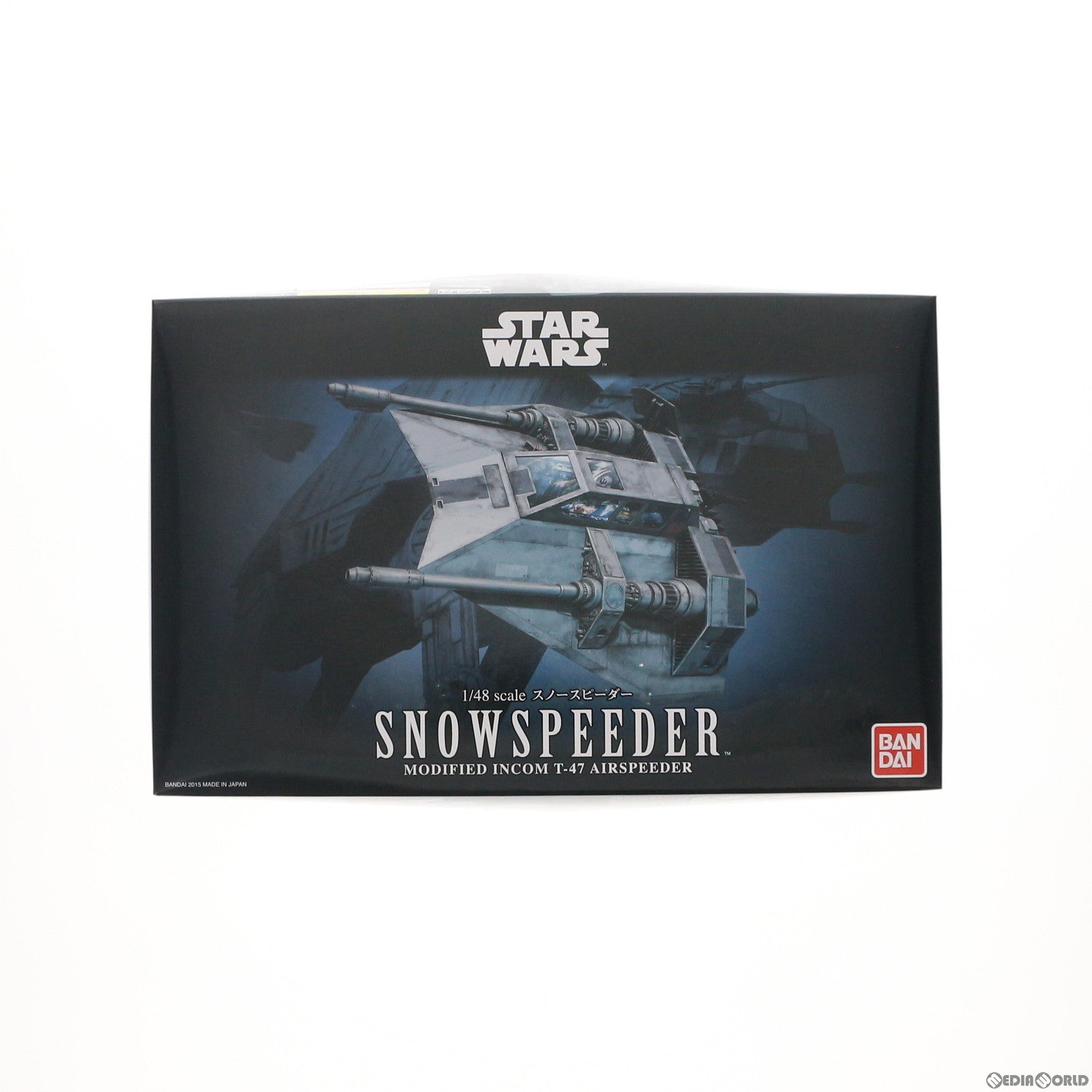 【中古即納】[PTM] 1/48 スノースピーダー STAR WARS(スター・ウォーズ) エピソード5/帝国の逆襲 プラモデル(196692) バンダイ(20150529)