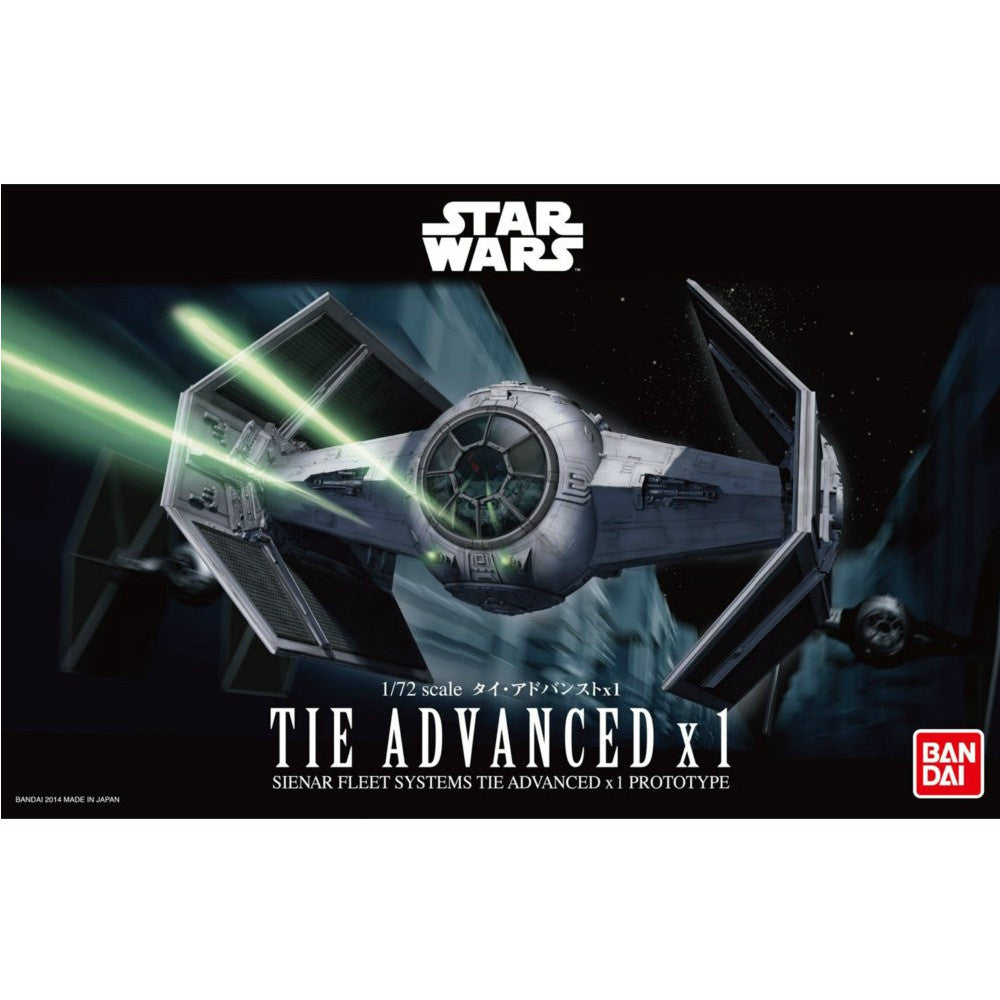 【中古即納】[PTM] 1/72 タイアドバンスドX1 スター・ウォーズ プラモデル(191407) バンダイ(20141122)