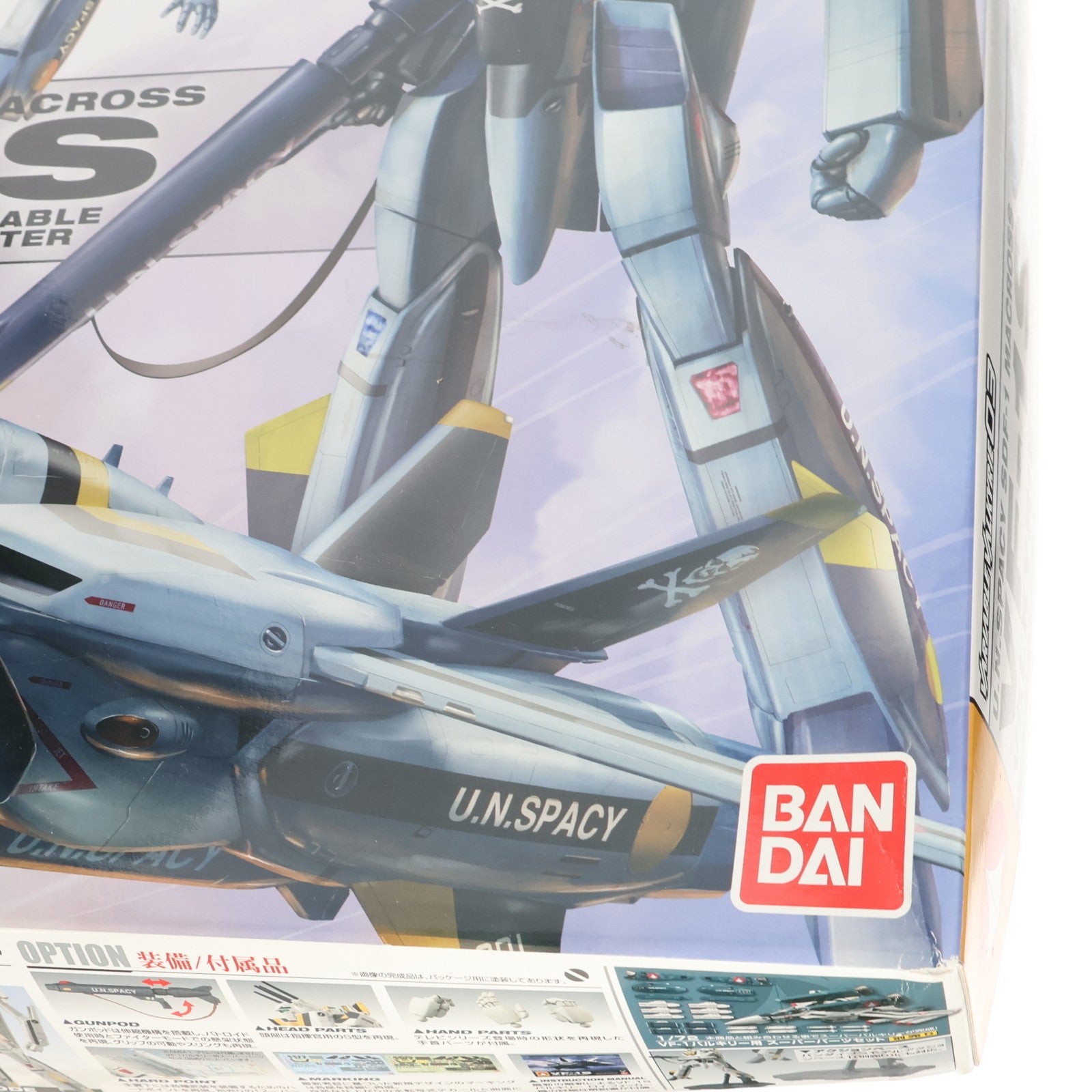 【中古即納】[PTM] 1/72 VF-1S バルキリー ロイ・フォッカー機 超時空要塞マクロス プラモデル(0184464) バンダイ(20130921)