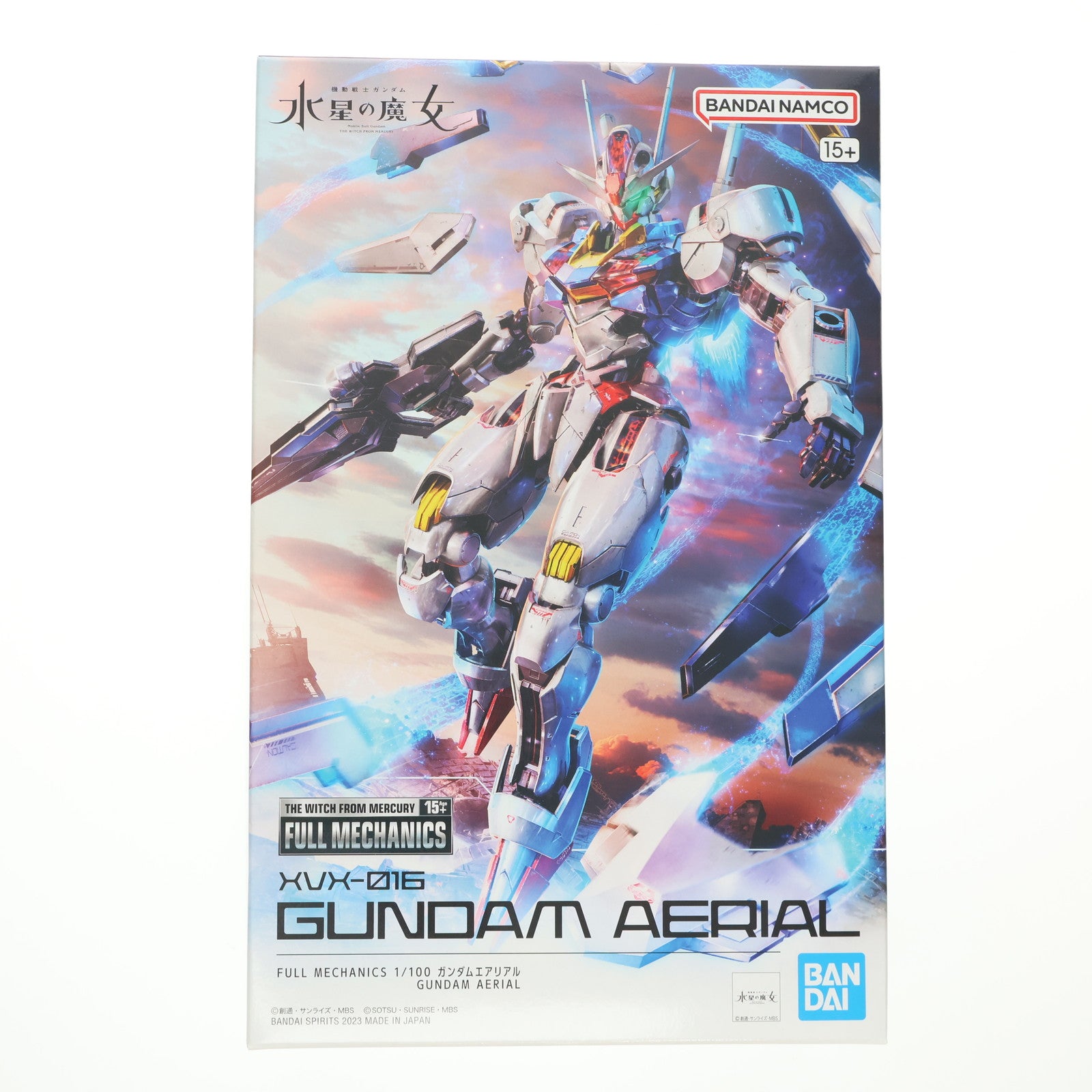 【中古即納】[PTM] (再販) FULL MECHANICS 1/100 ガンダムエアリアル 機動戦士ガンダム 水星の魔女 プラモデル(5065090) バンダイスピリッツ(20250904)
