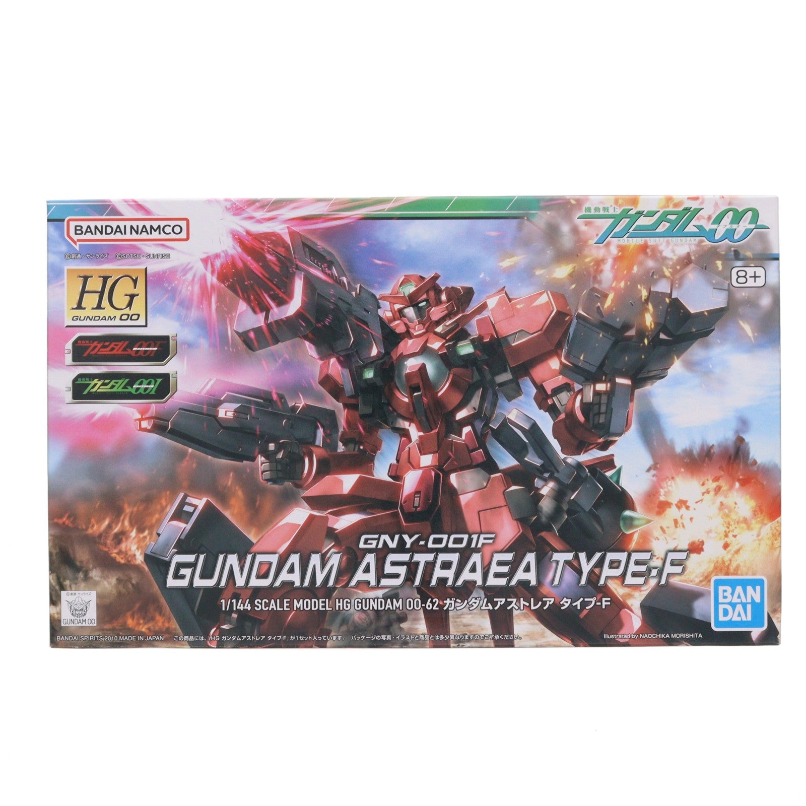 【中古即納】[PTM] (再販) HG 1/144 GNY-001F ガンダム アストレア タイプF 機動戦士ガンダム00F(ダブルオーエフ) プラモデル(5060652) バンダイスピリッツ(20240731)
