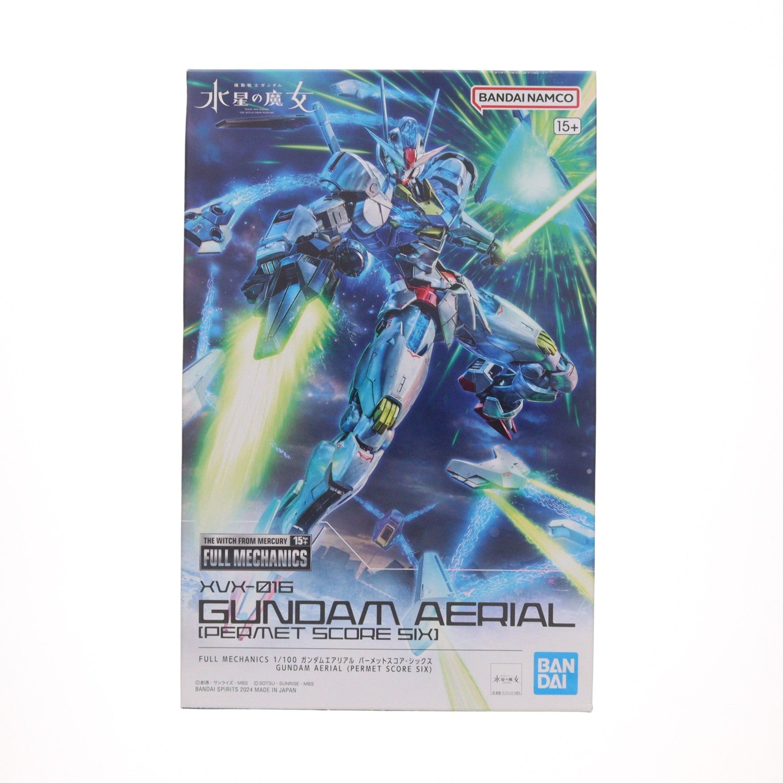 【中古即納】[PTM] プレミアムバンダイ限定 FULL MECHANICS 1/100 ガンダムエアリアル パーメットスコア・シックス 機動戦士ガンダム 水星の魔女 プラモデル(5066530) バンダイスピリッツ(20240718)