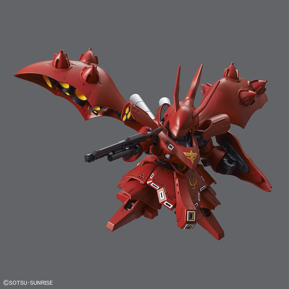 【中古即納】[PTM] (再販) SDガンダム クロスシルエット MSN-04II ナイチンゲール 機動戦士ガンダム 逆襲のシャア ベルトーチカ・チルドレン プラモデル(5060681) バンダイスピリッツ(20240930)