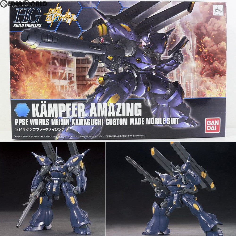 【中古即納】[PTM] HGBF 1/144 PPMS-18E ケンプファーアメイジング ガンダムビルドファイターズ プラモデル(0185177) バンダイ(20190930)