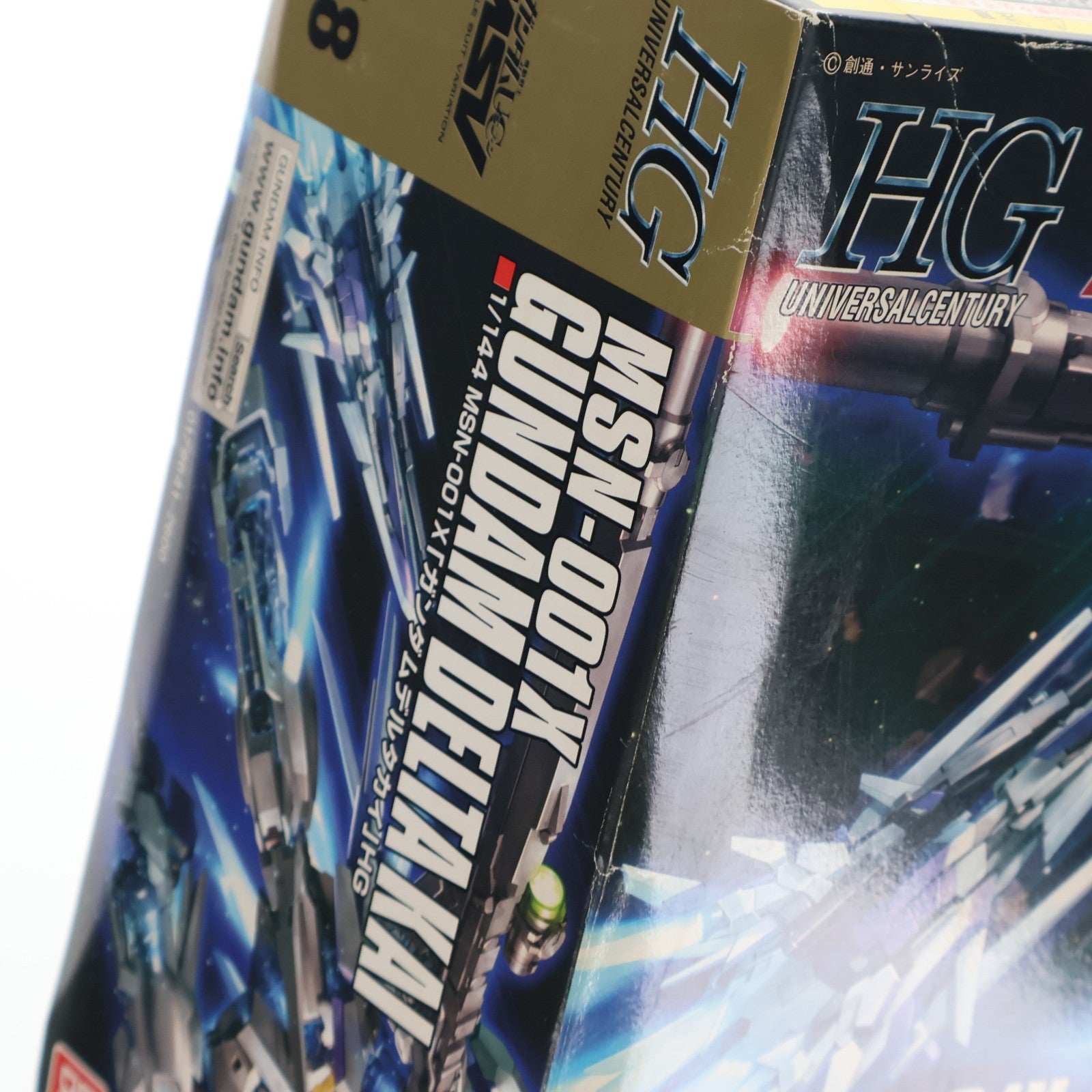 【中古即納】[PTM] HGUC 1/144 MSN-001X ガンダムデルタカイ 機動戦士ガンダムUC(ユニコーン) MSV プラモデル(0179641) バンダイ(20180201)