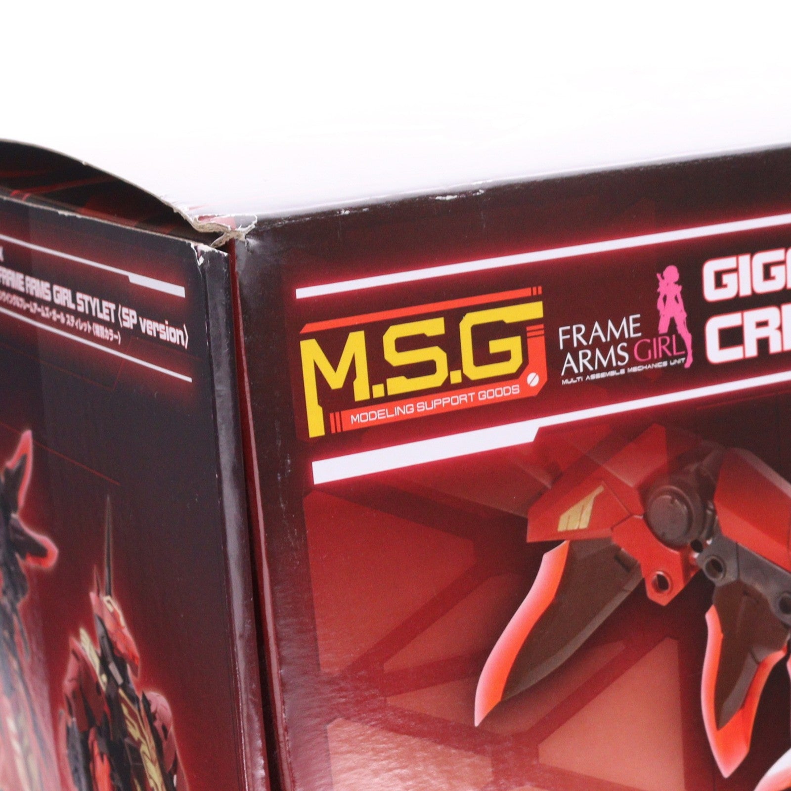 【中古即納】[PTM] Amazon.co.jp限定 M.S.G ギガンティックアームズ07EX クリムゾンウイング&フレームアームズ・ガール スティレット(特別カラー) プラモデル(GT108) コトブキヤ(20200529)