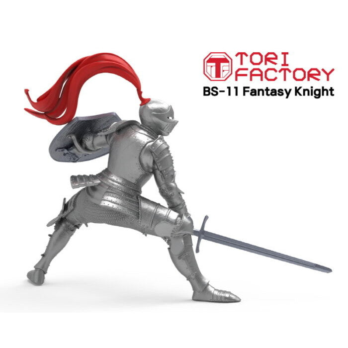 【中古即納】[PTM] BSシリーズ 1/12 SF ファンタジー ファンタジーナイト 幻影の騎士 レジンキャストキット プラモデル(BS-11) Torifactory(トリファクトリー)(20230126)