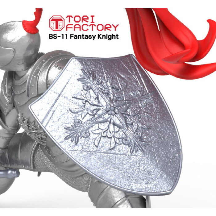 【中古即納】[PTM] BSシリーズ 1/12 SF ファンタジー ファンタジーナイト 幻影の騎士 レジンキャストキット プラモデル(BS-11) Torifactory(トリファクトリー)(20230126)