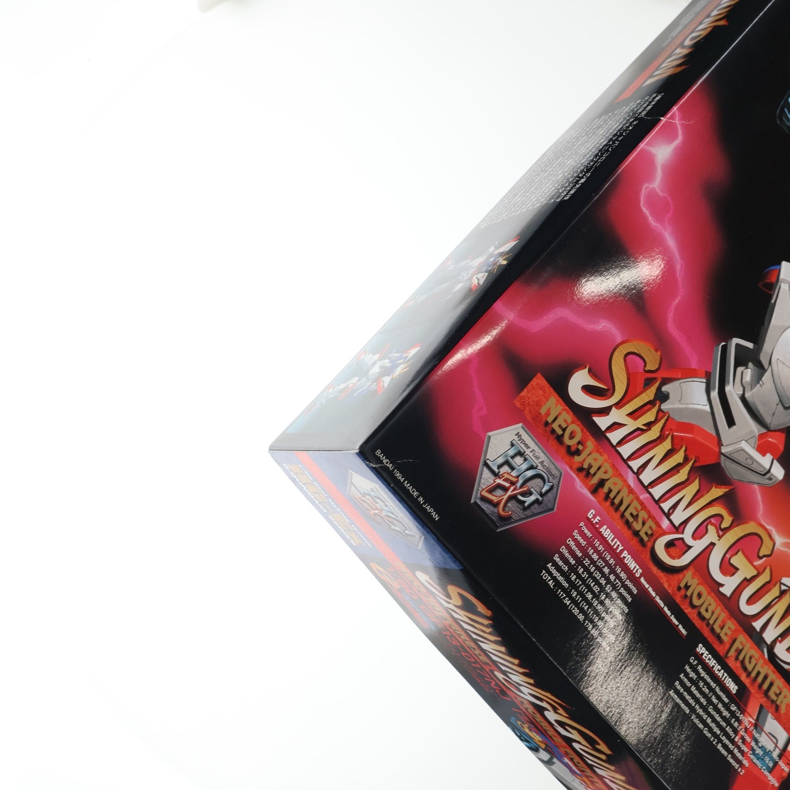 【中古即納】[PTM] HG-Ex 1/60 GF13-017NJ シャイニングガンダム 機動武闘伝Gガンダム プラモデル(0043629) バンダイ(19940601)