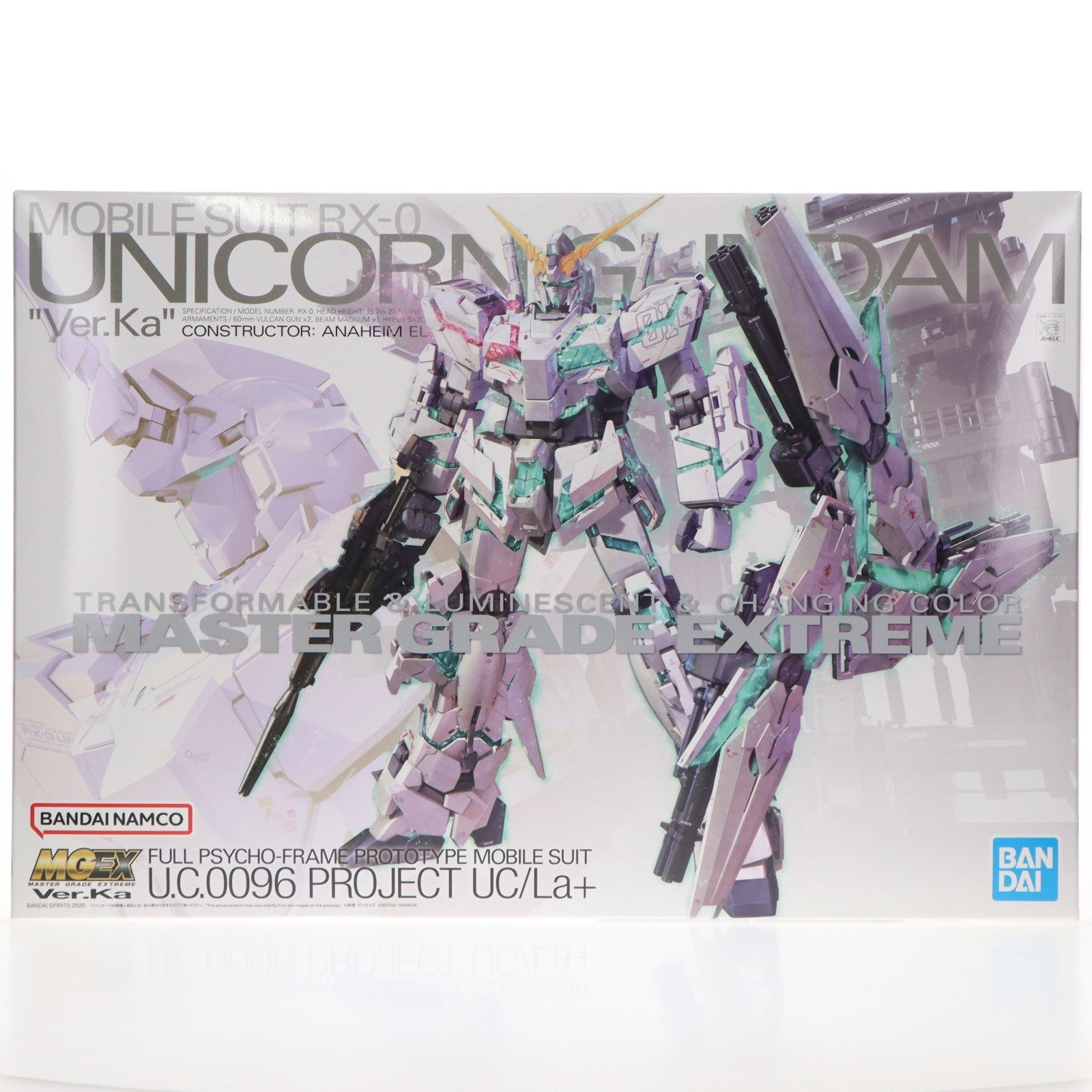 【中古即納】[PTM] (再販) MGEX 1/100 RX-0 ユニコーンガンダム Ver.Ka 機動戦士ガンダムUC(ユニコーン) プラモデル(5060277) バンダイスピリッツ(20241231)