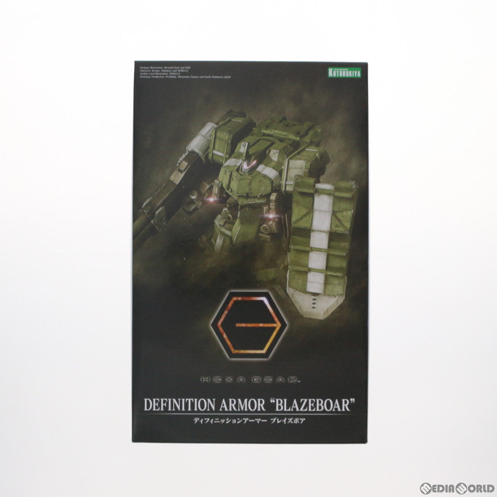 【中古即納】[PTM] ヘキサギア 1/24 ディフィニッションアーマー ブレイズボア プラモデル(HG068) コトブキヤ(20210221)