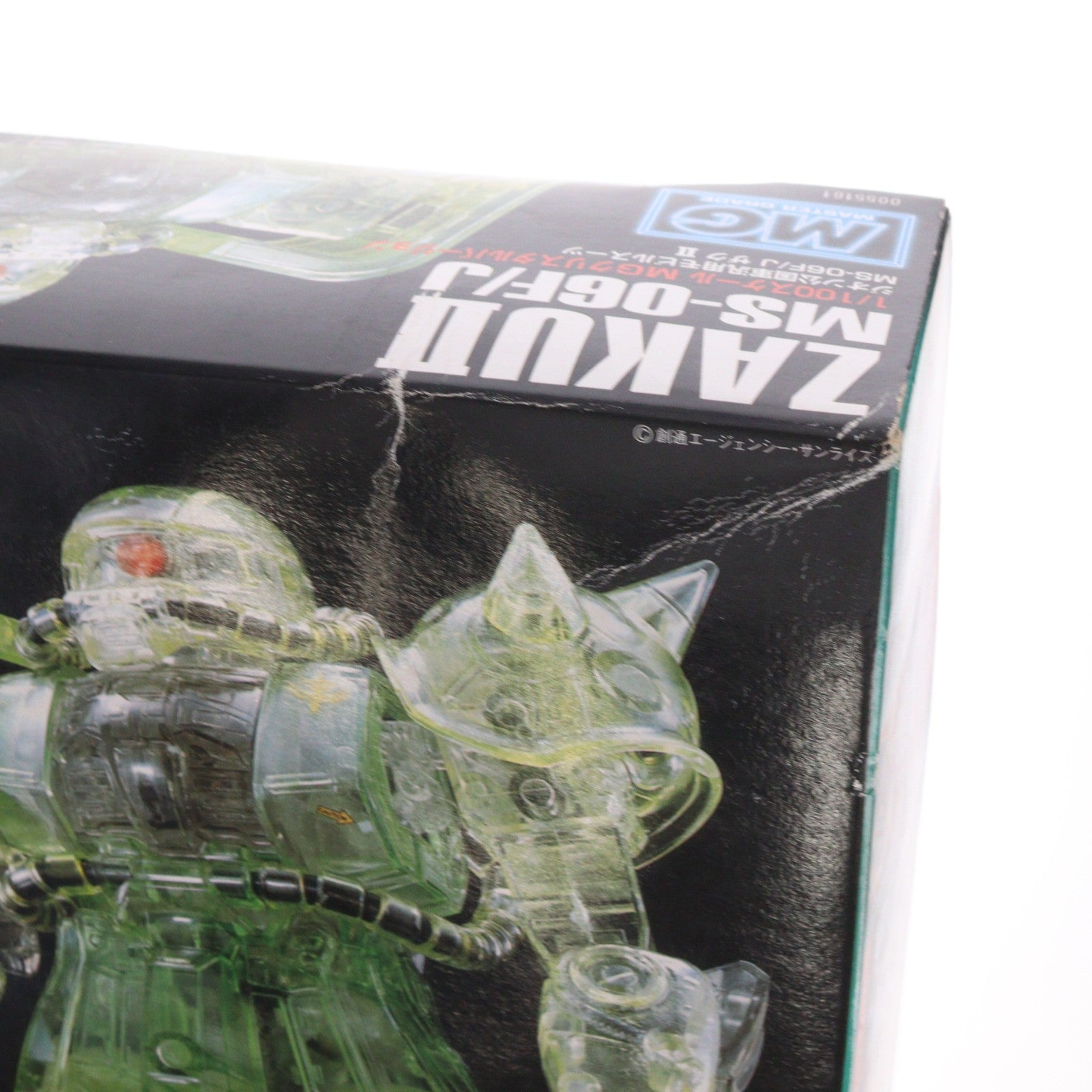 【中古即納】[PTM] MG 1/100 MS-06F/J ザクII クリスタルバージョン 機動戦士ガンダム プラモデル(0055161) バンダイ(19961031)