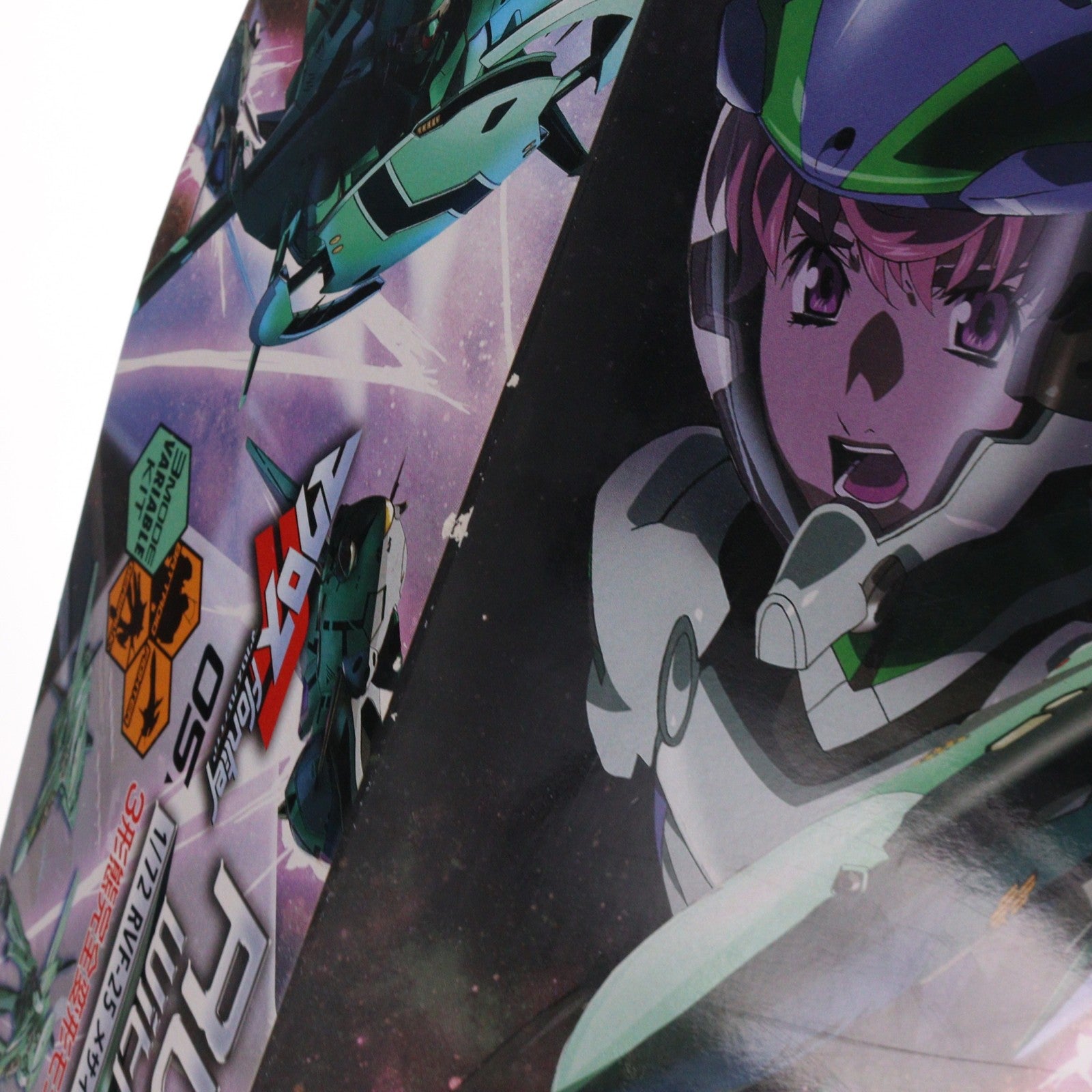 【中古即納】[PTM] 1/72 RVF-25 メサイアバルキリー ルカ機 with ゴースト マクロスF(フロンティア) プラモデル(0158099) バンダイ(20090310)