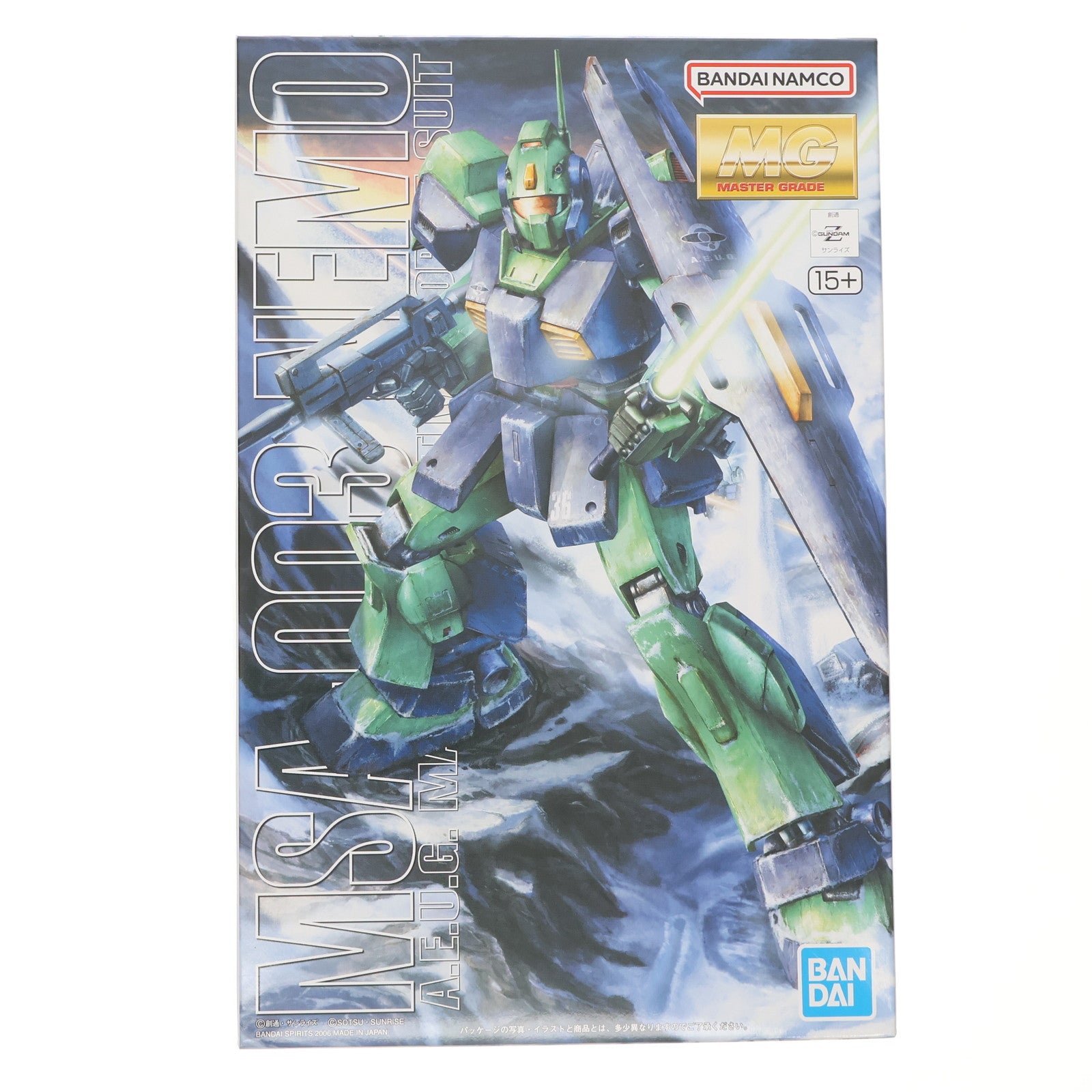 【中古即納】[PTM] (再販) MG 1/100 MSA-003 ネモ 機動戦士Zガンダム プラモデル(5063509) バンダイスピリッツ(20250827)