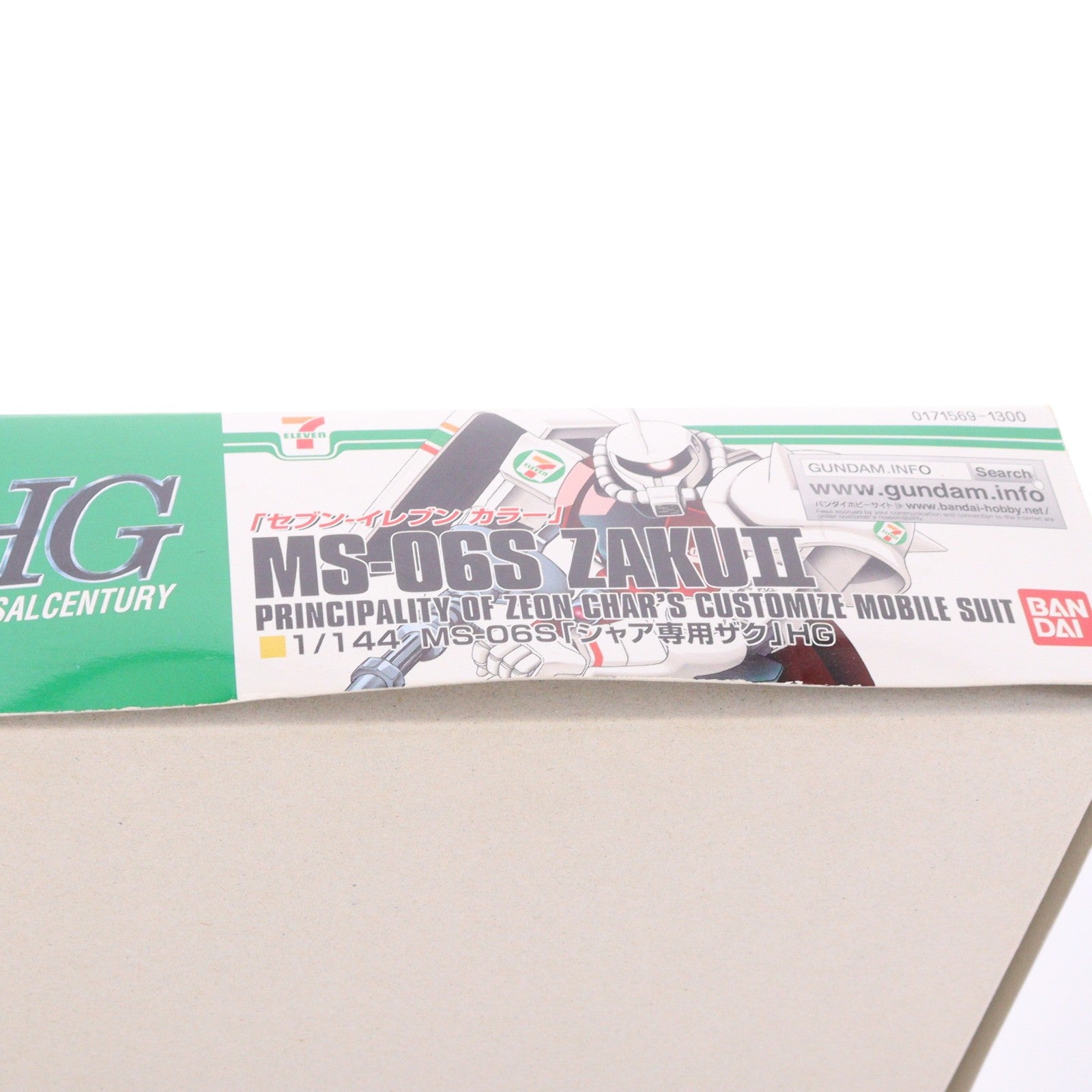 【中古即納】[PTM] HGUC 1/144 MS-06S シャア専用ザク セブン-イレブンカラー 機動戦士ガンダム プラモデル(1751569) バンダイ(20110930)