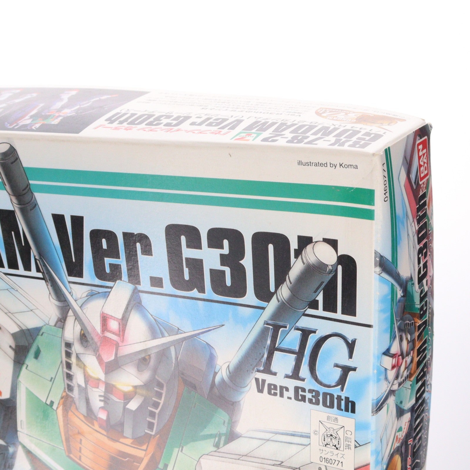 【中古即納】[PTM] HG 1/144 ガンダム RX-78-2 Ver. G30th セブンイレブンカラー 機動戦士ガンダム プラモデル(0160771) バンダイ(19991231)