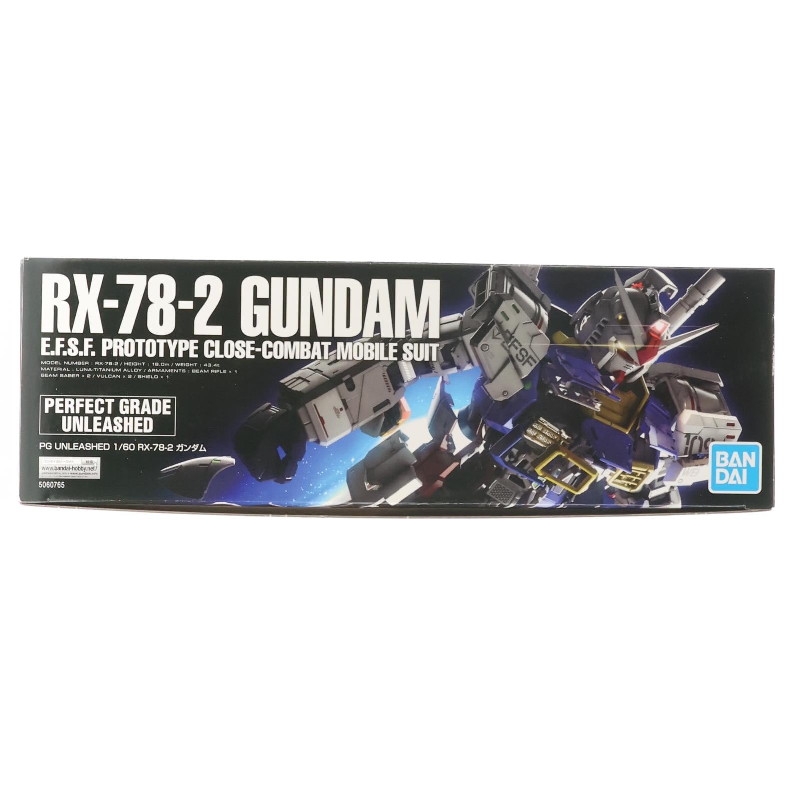 【中古即納】[PTM] (再販) PG UNLEASHED 1/60 RX-78-2 ガンダム 機動戦士ガンダム プラモデル(2530615) バンダイスピリッツ(20250601)