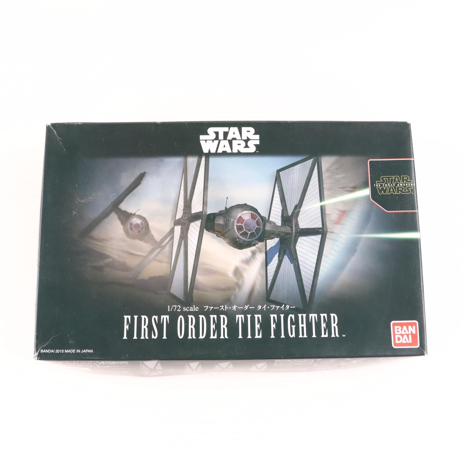 【中古即納】[PTM] 1/72 ファースト・オーダー タイ・ファイター スター・ウォーズ/フォースの覚醒 プラモデル バンダイ(20151225)